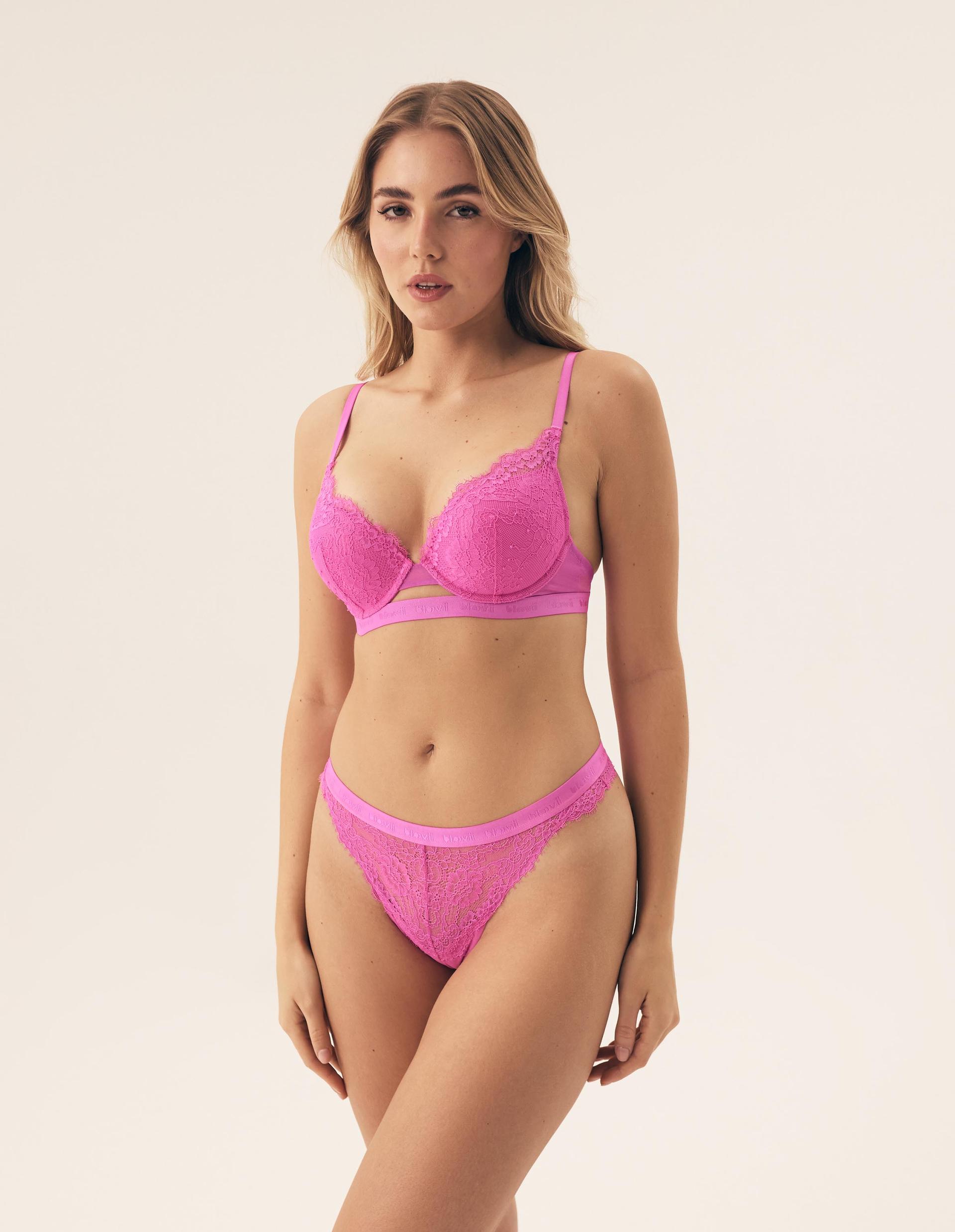 Push-up bra Bloovii Ocrissa pink 4