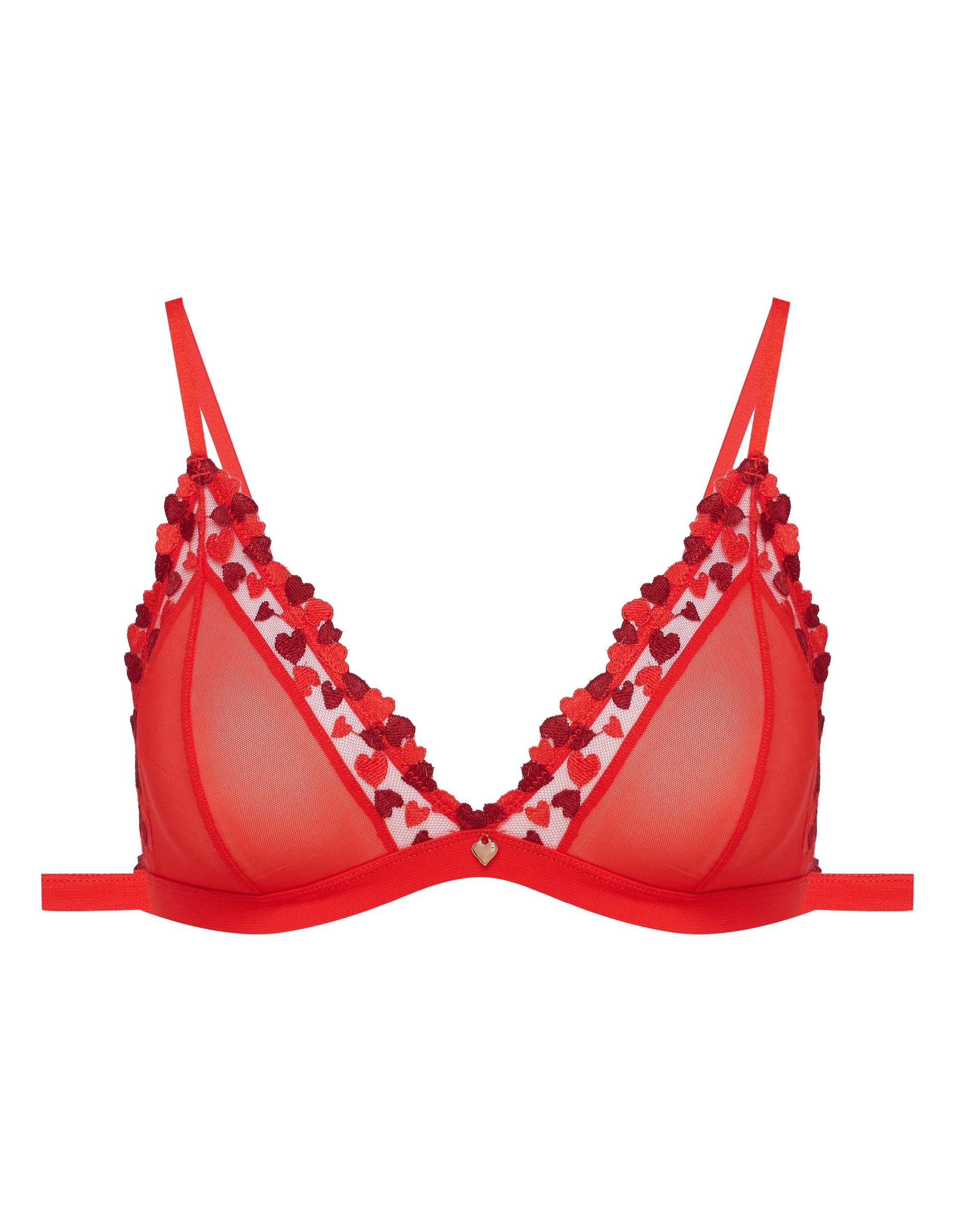 Triangle bra Zoee Red 6