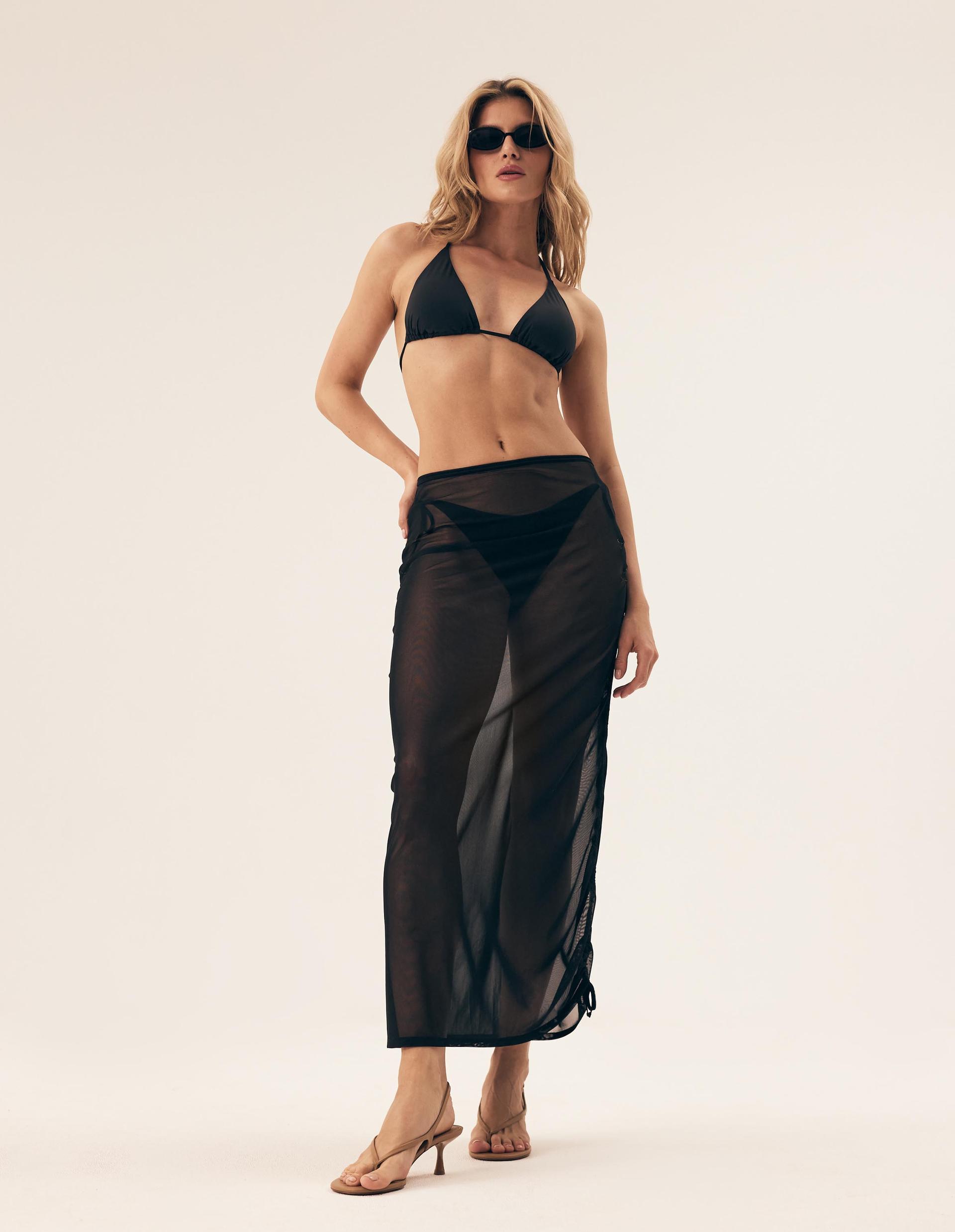 Beach skirt Seashell Black 6