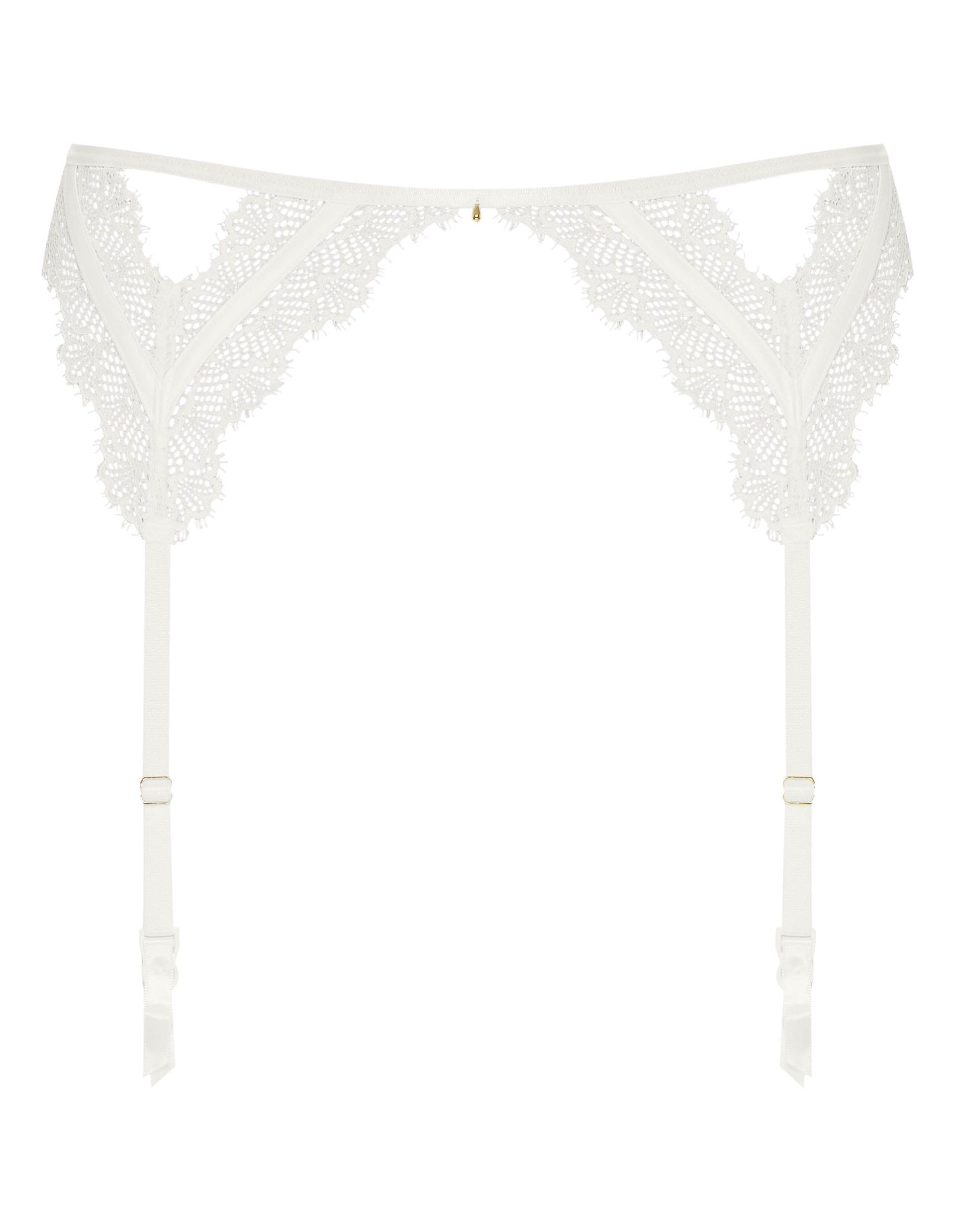 Garter belt Bonjour White 6