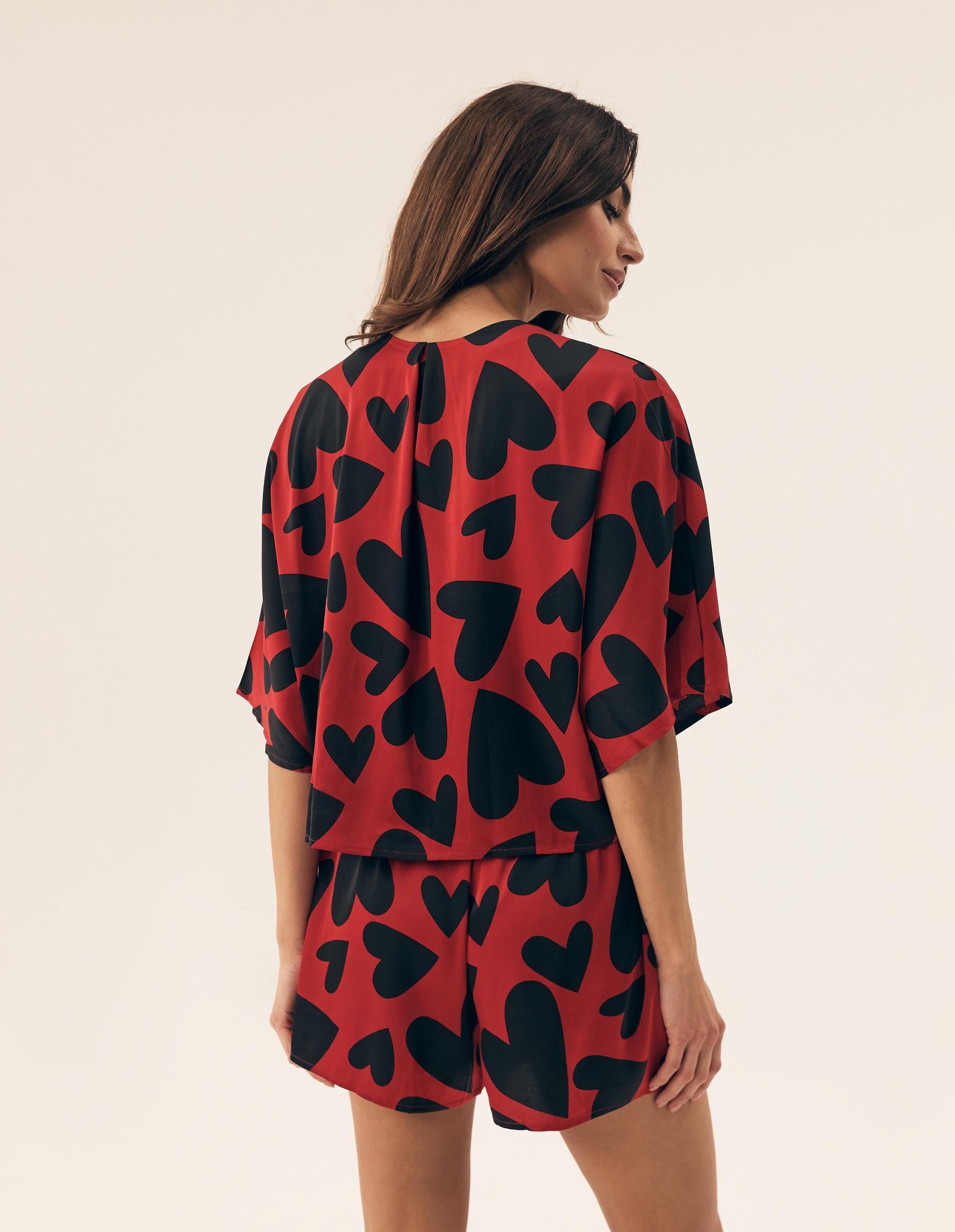 Pyjama Jenya Rot 4