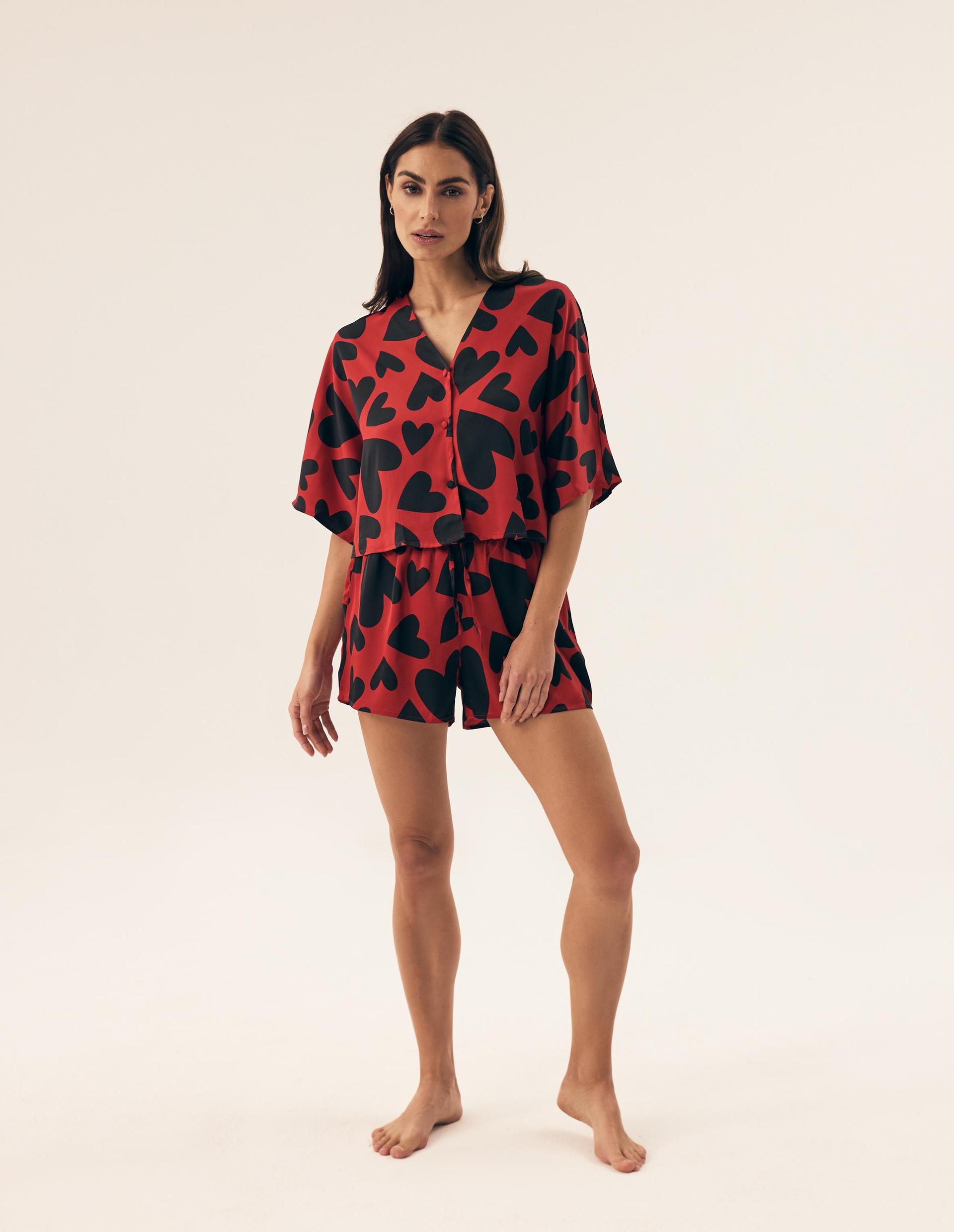 Pyjama Jenya Rot 5