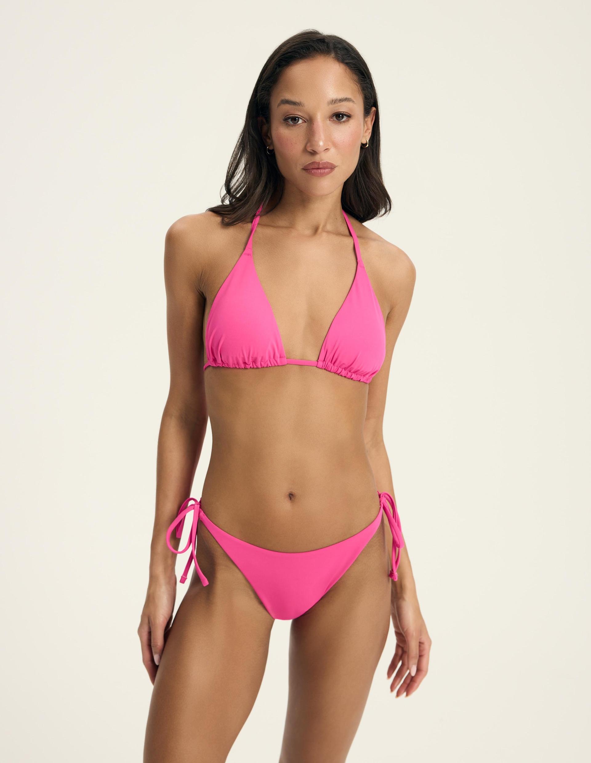 Bikini tirangle top  Shrimpee pink 4