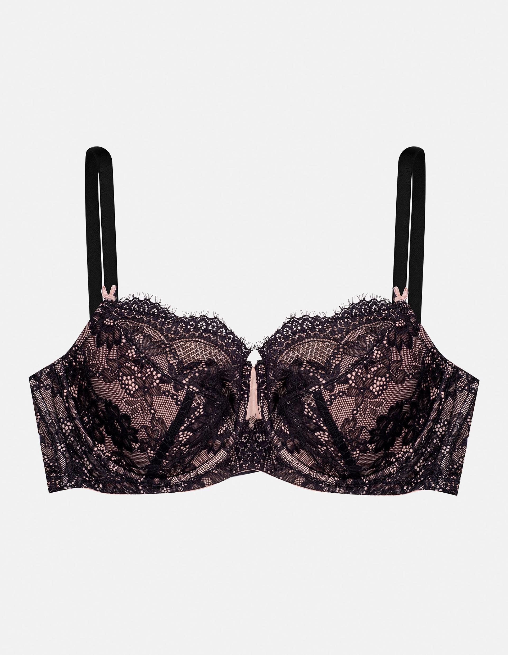 Semi-padded bra Kitty Black 6