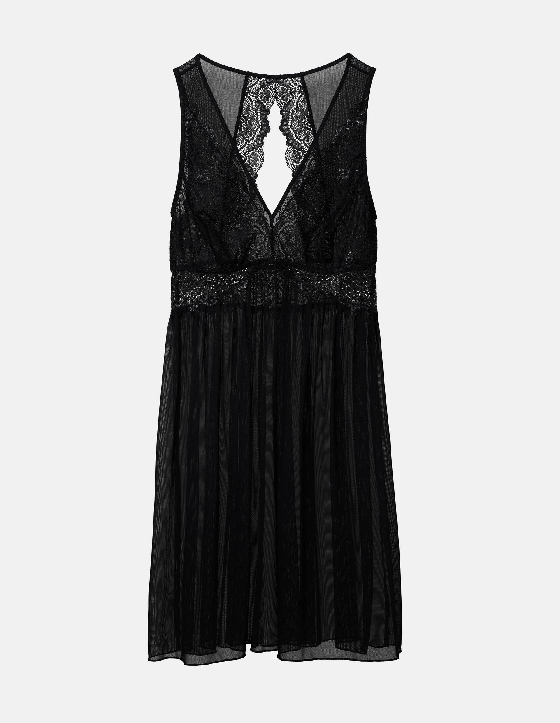 Nightdress Belinda Black 6