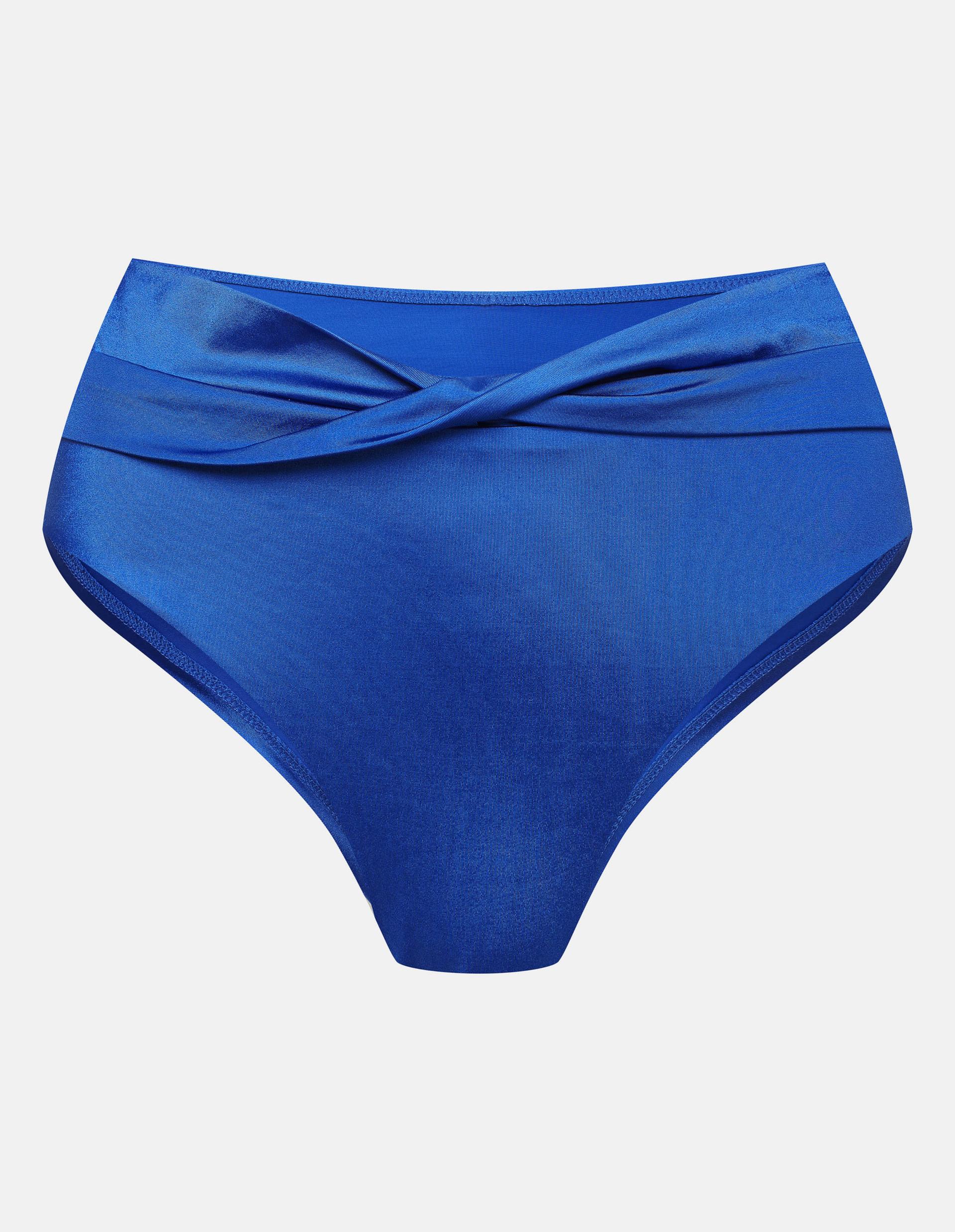 Dół od bikini z wysokim stanem Goody niebieski 6