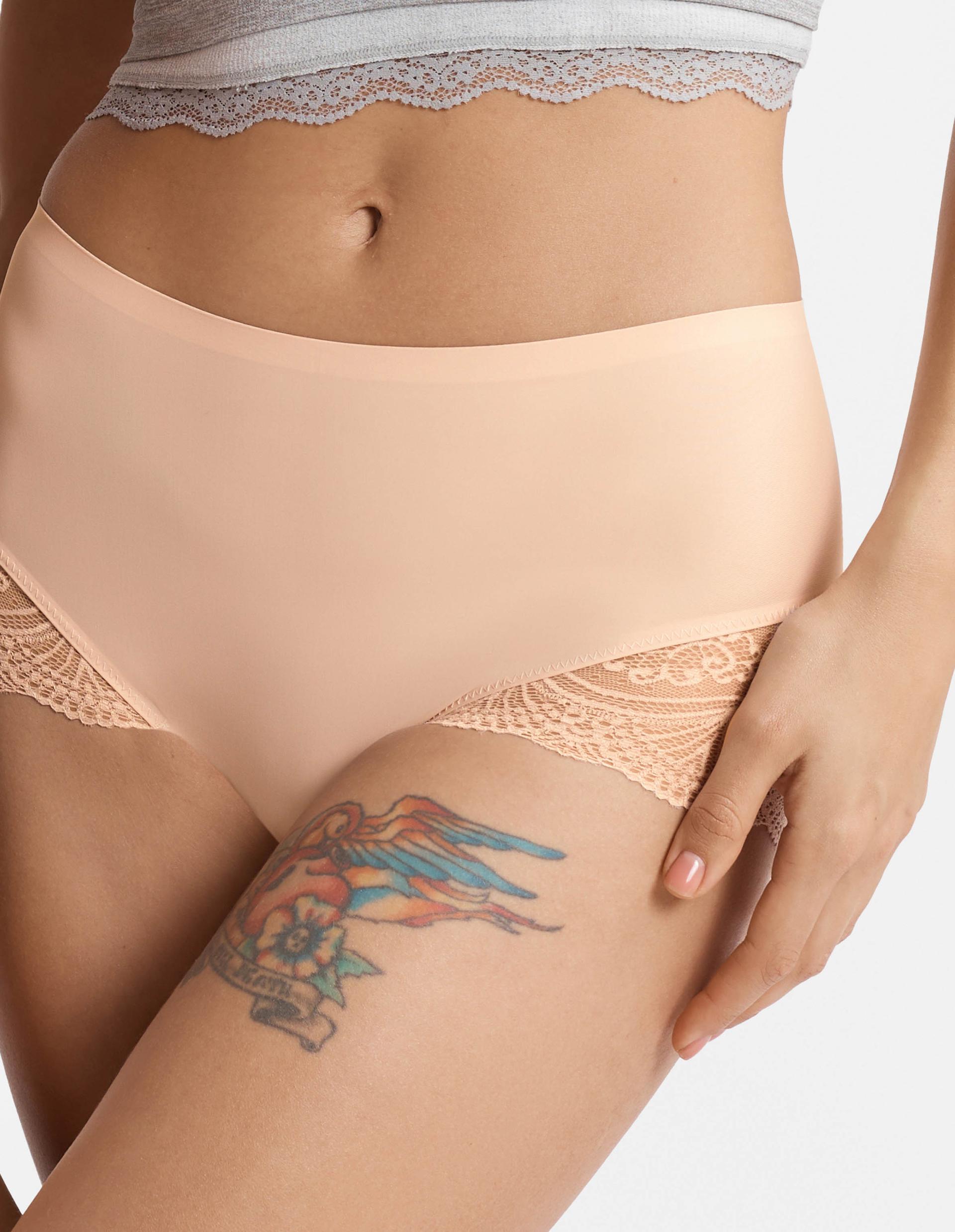 HIGH-WAISTED BRIEFS Pansy (Doublepack) navy 3