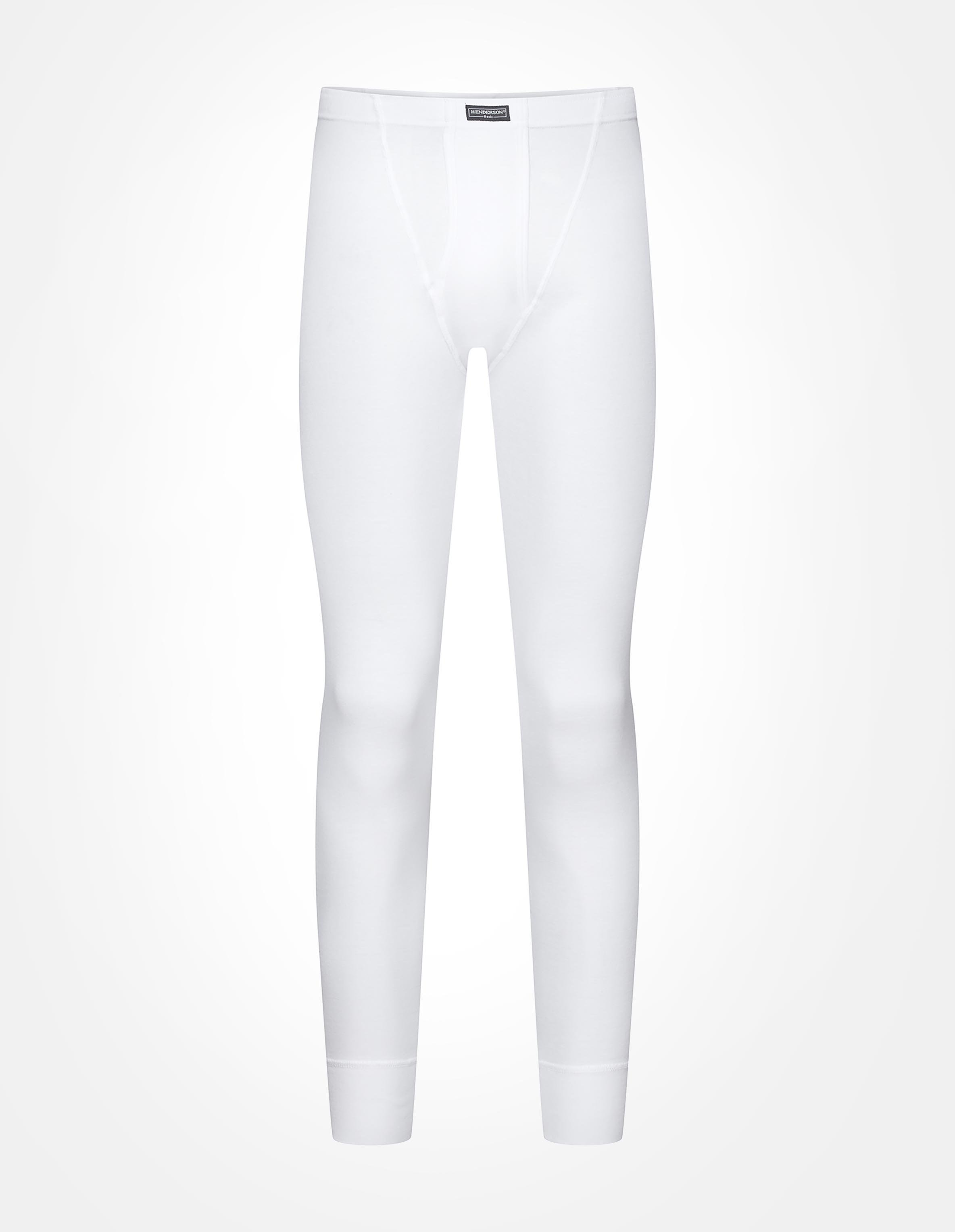 Cotton long jonhs - White