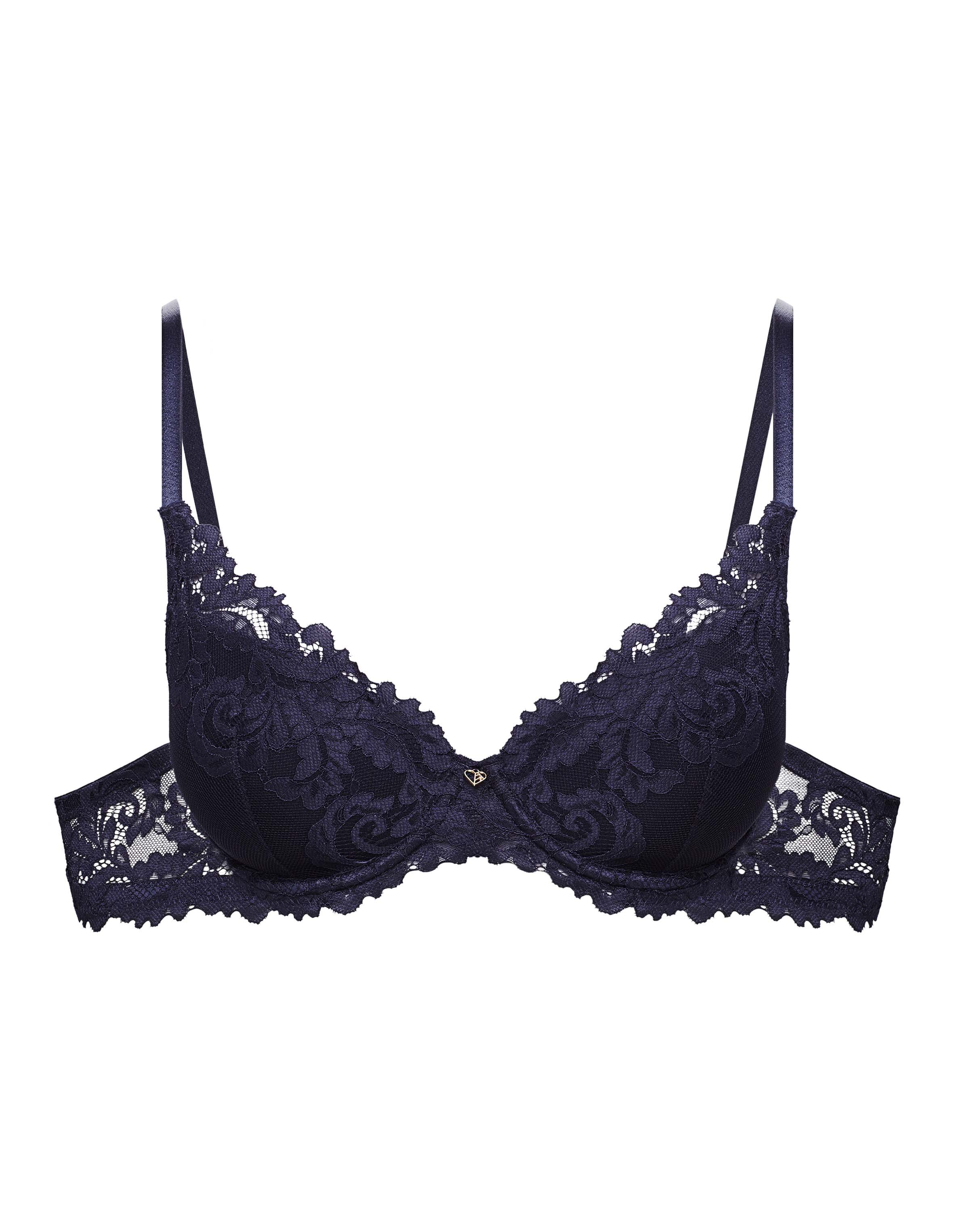 Push-up bra Lynn - navy