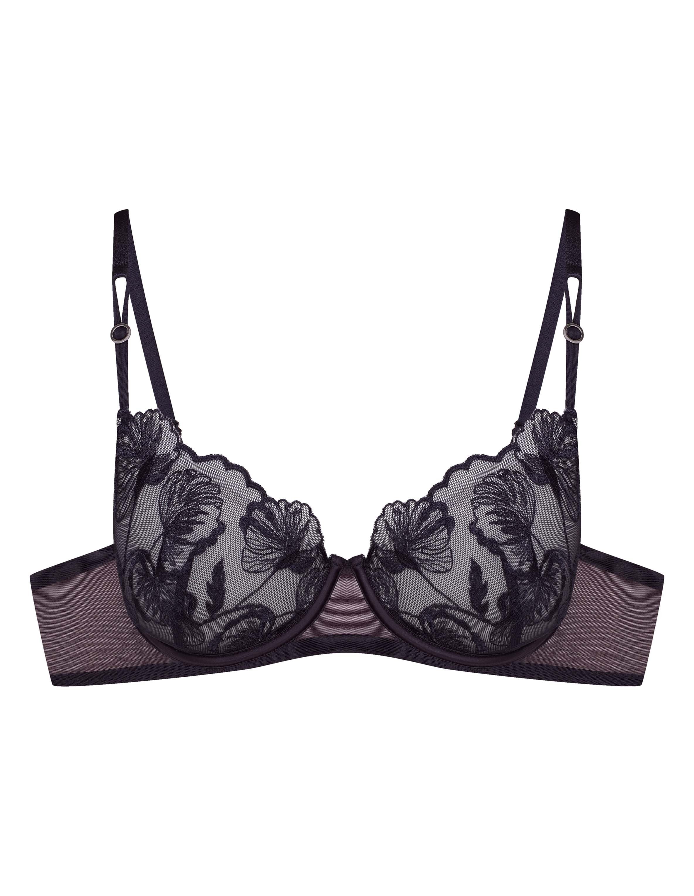 Push-up bra Ophelia - navy