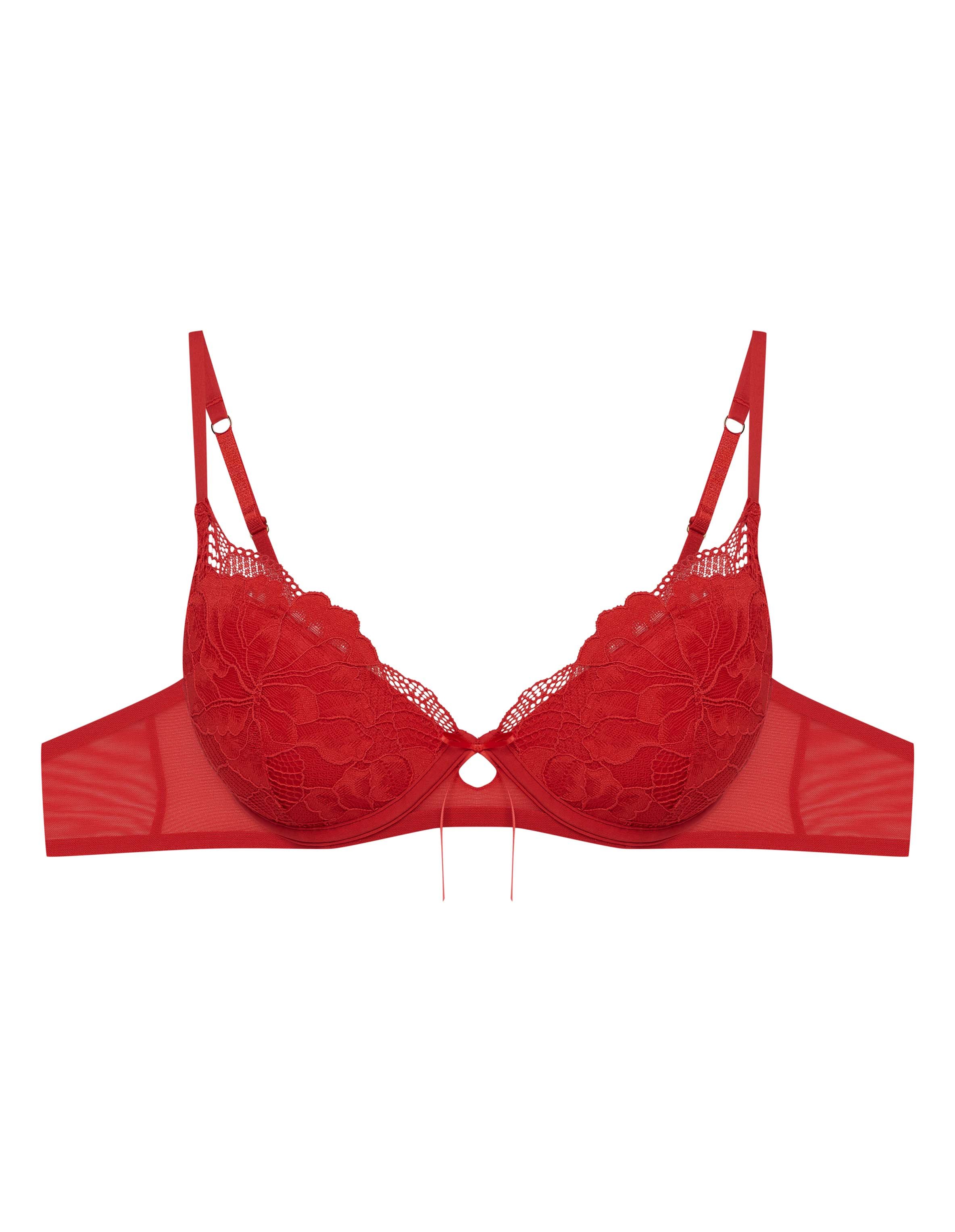 Push-up bra Osio - Red