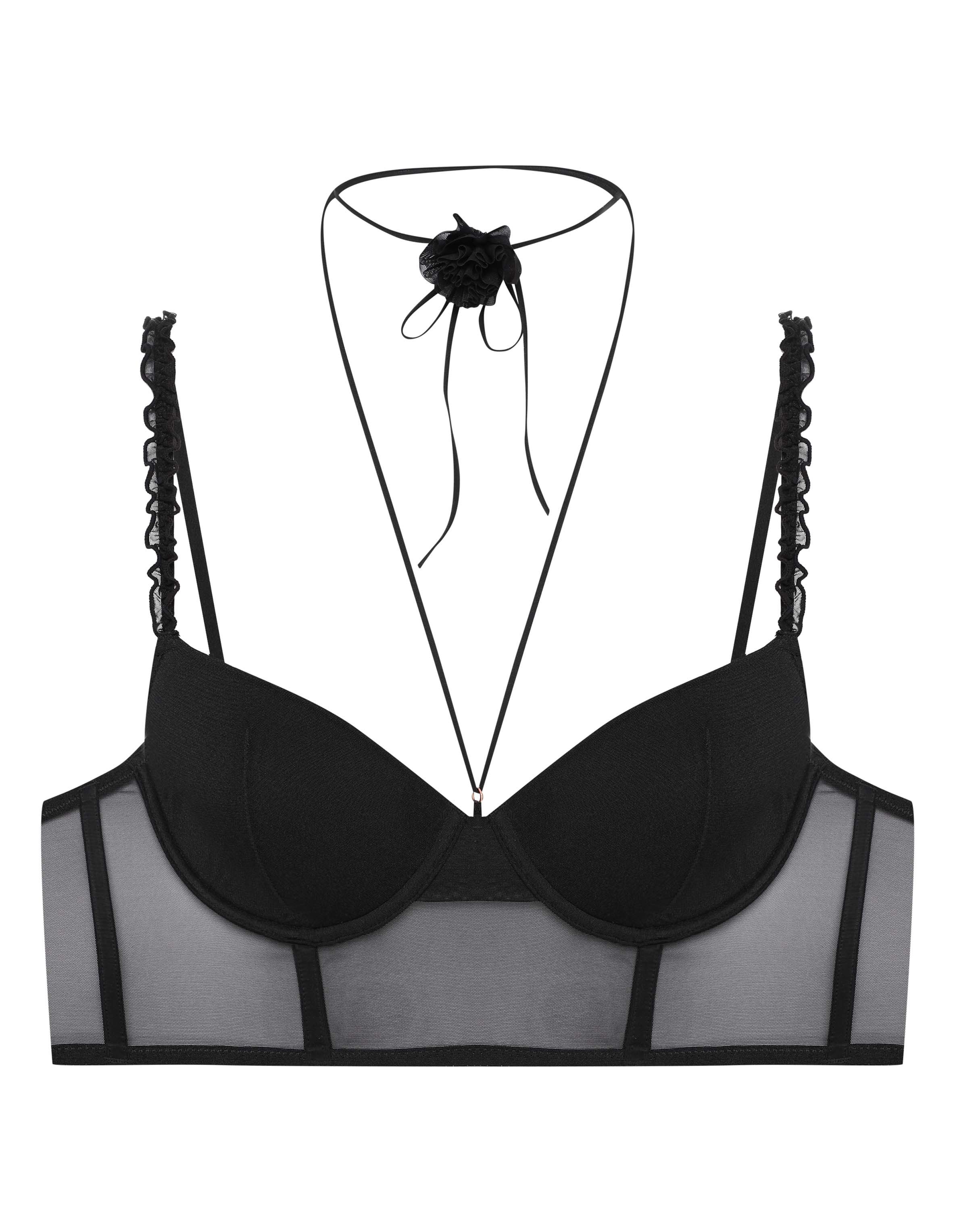 Push-up bra Omari - Black