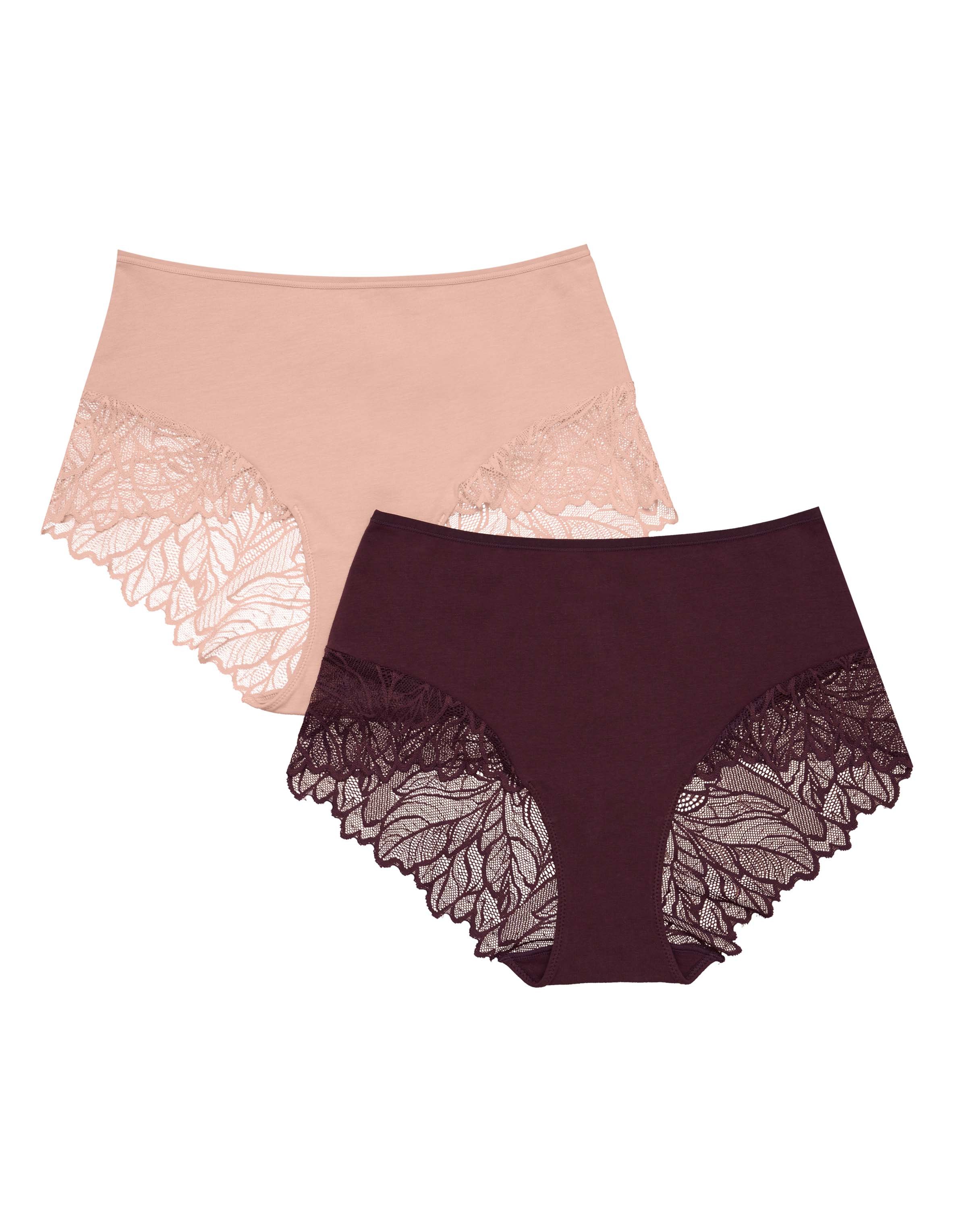 Höschen mit hoher Taile Pinky
