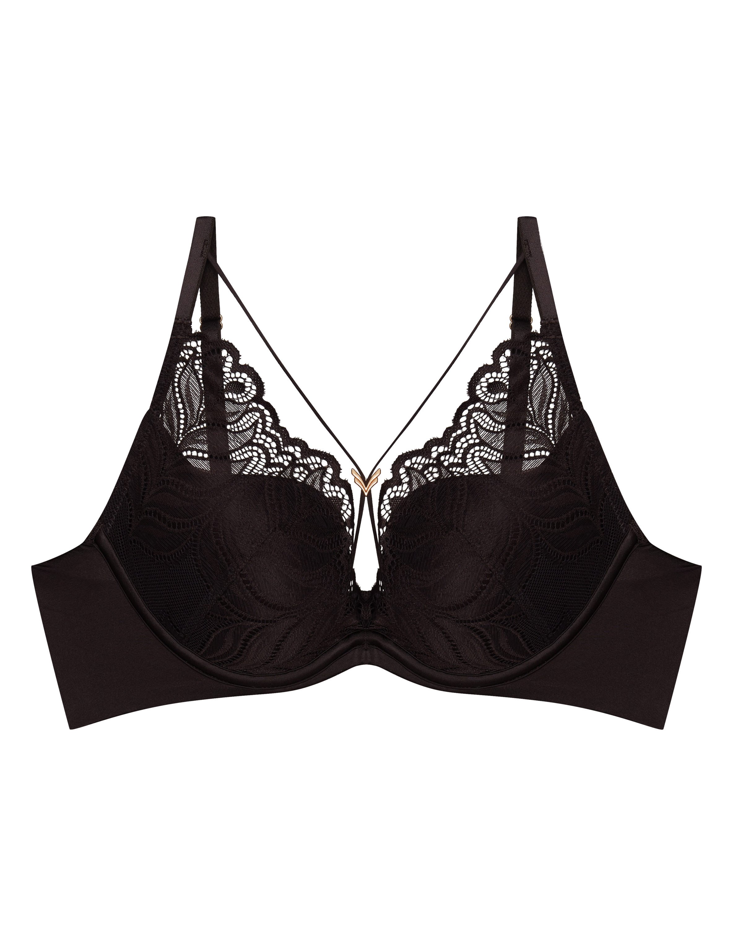 Push-up bra Korin - brown