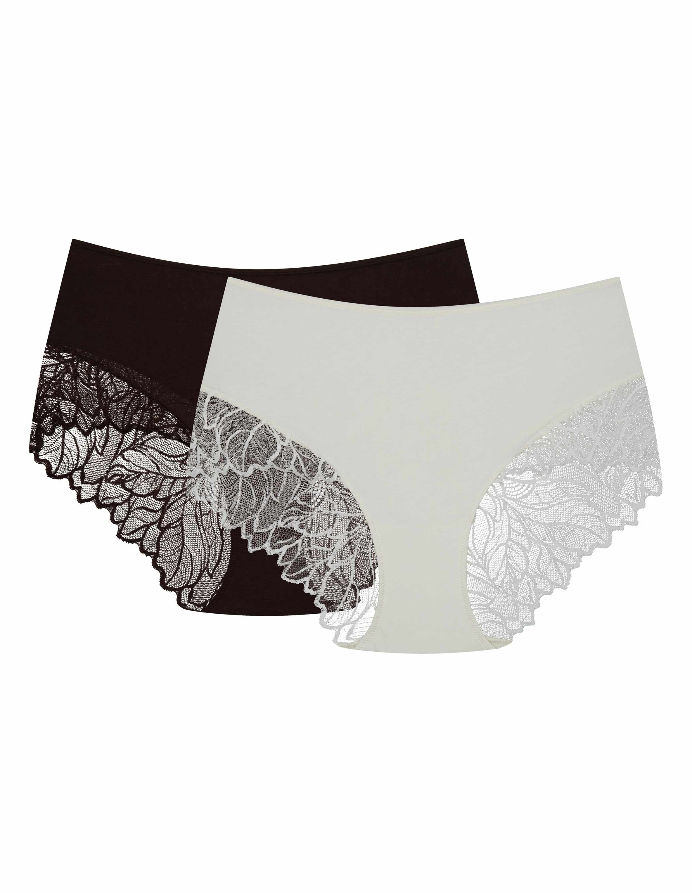 High-waisted panties Pinky (2pack) - Multi