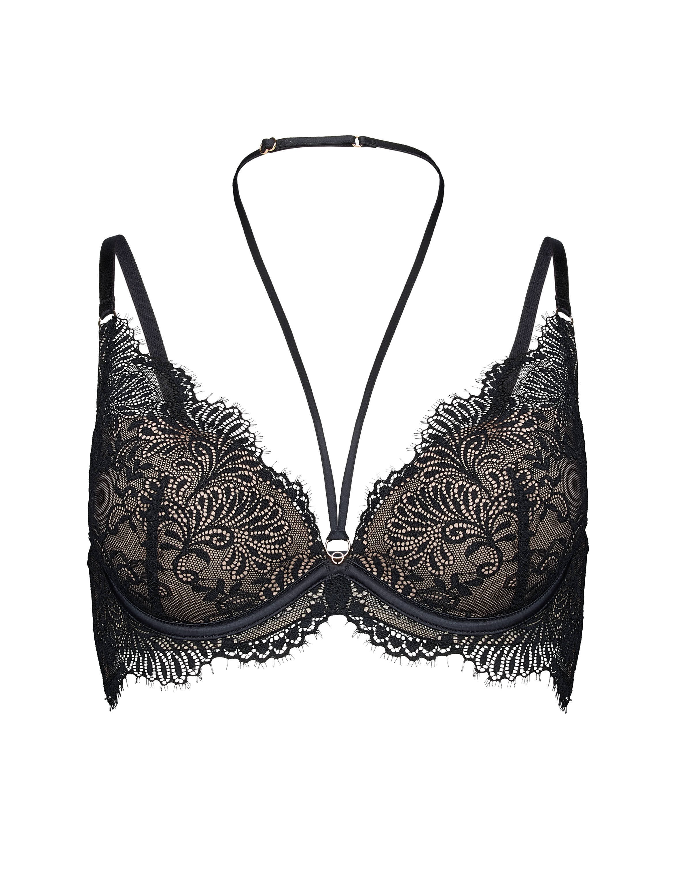 Push-up bra Cheer - Black