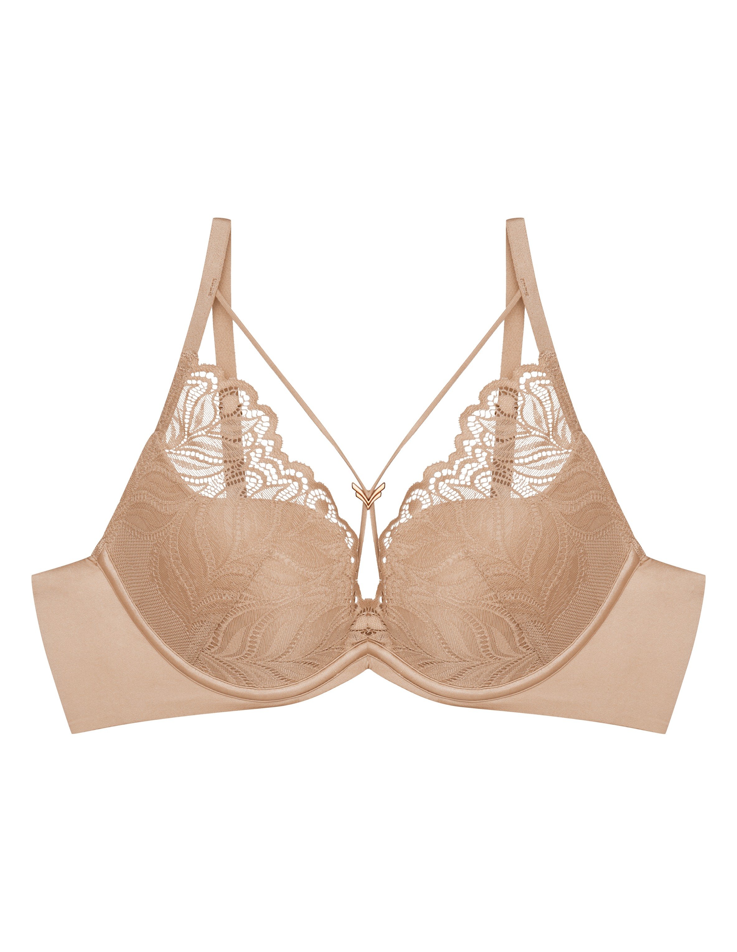 Push-up bra Korin - brown