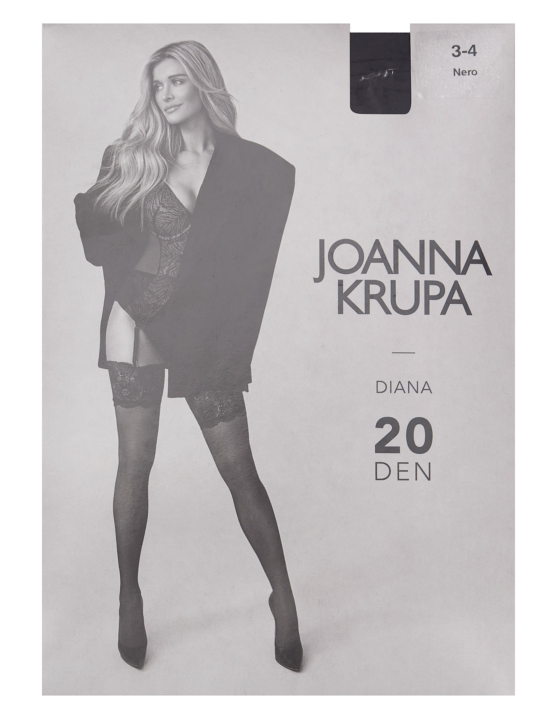 Stocking Joanna Krupa Diana 20 DEN - Black