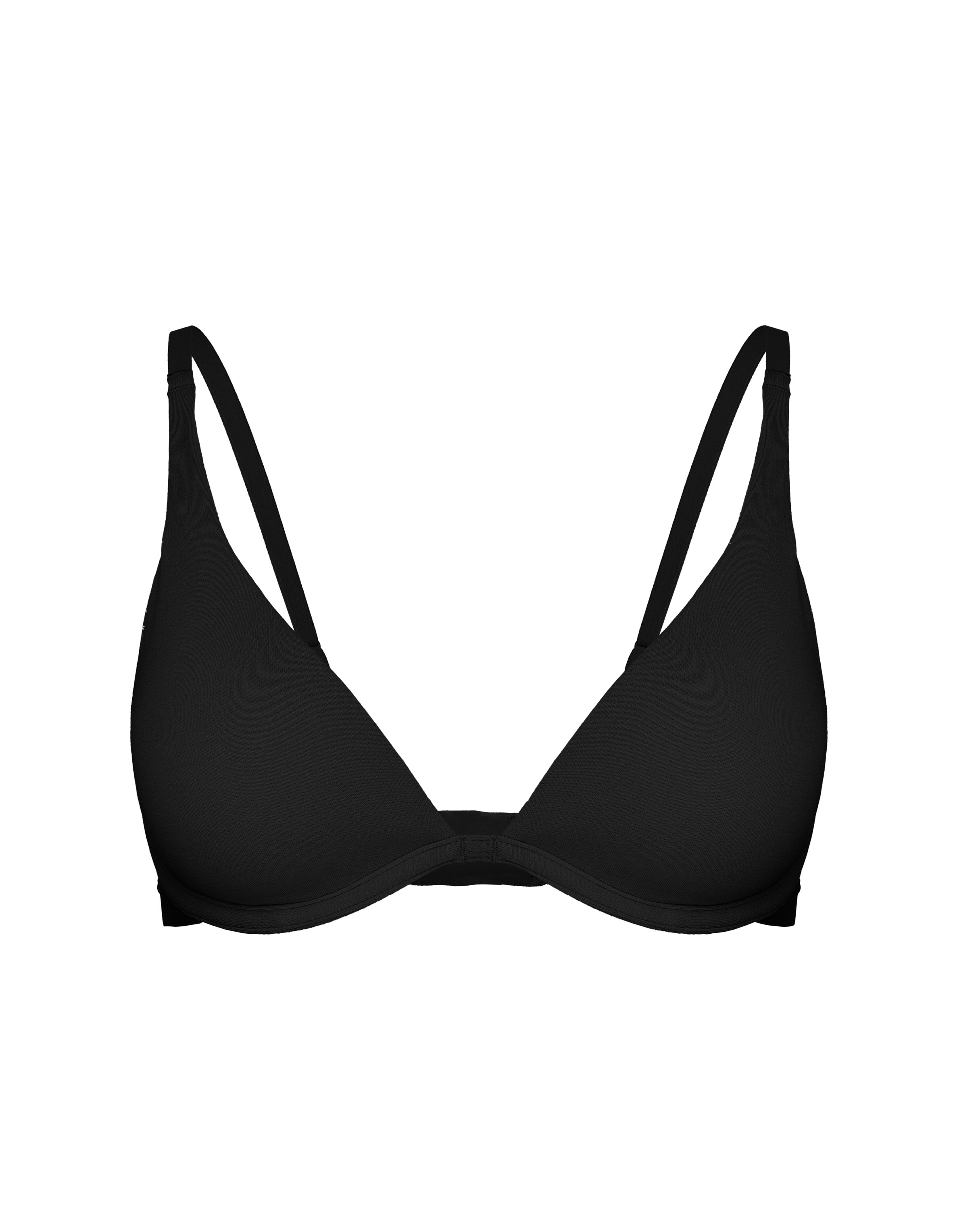 Push-Up Bra COZY Black T-Shirt Bra in Cotton