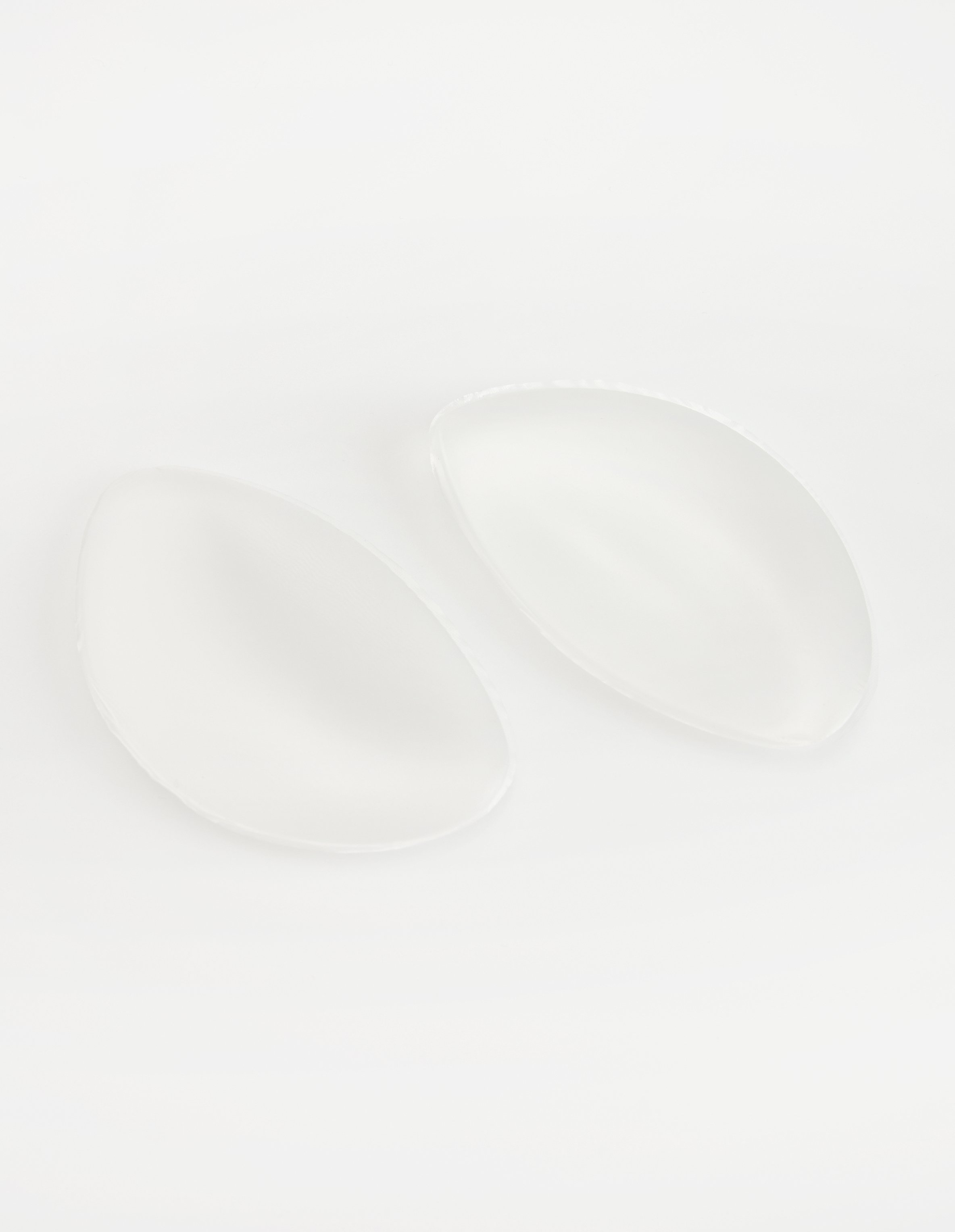 Silicone push-up pads - White
