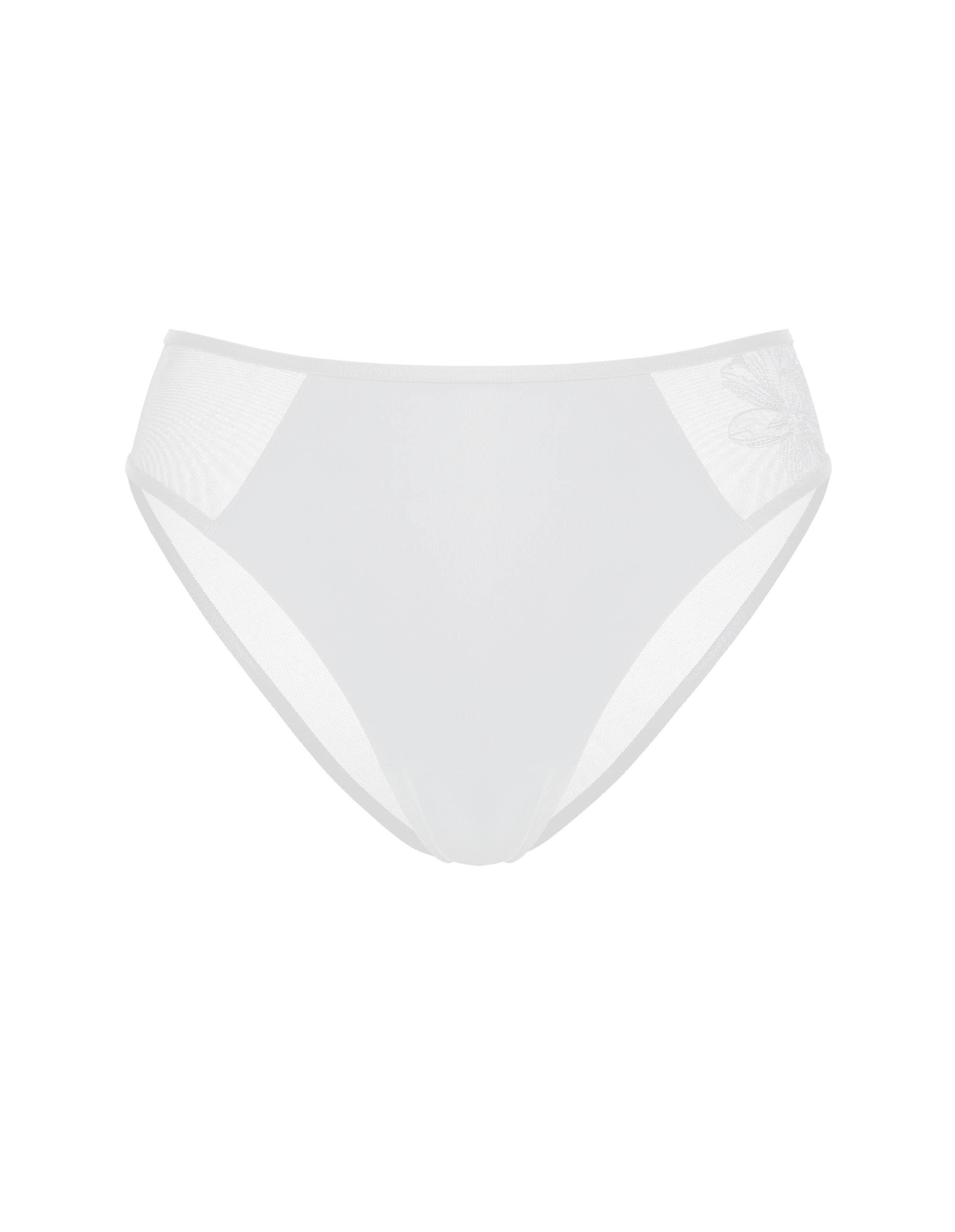 MILKYWAY Briefs with Decorative Embroidery on Hip
