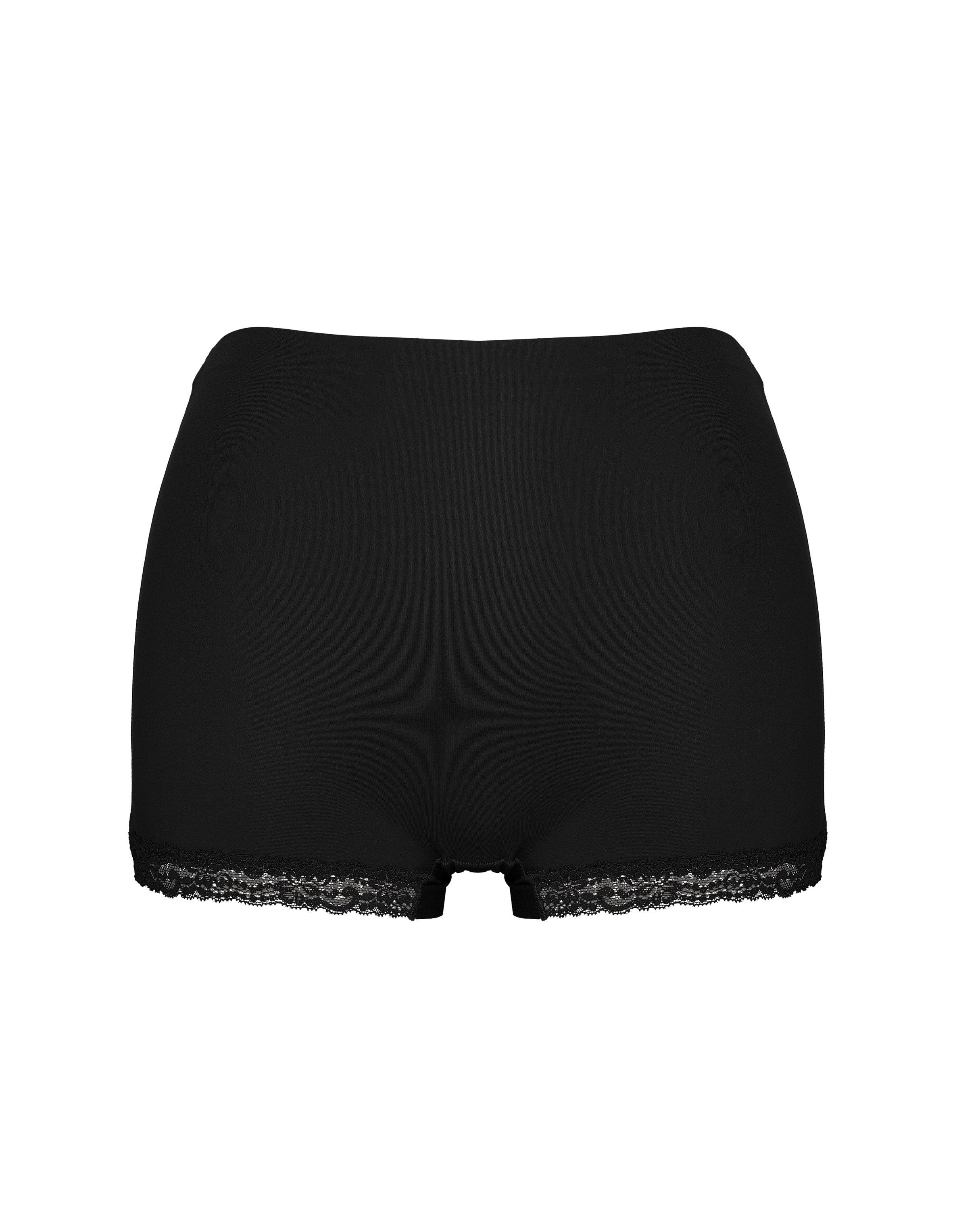 Peya Shorts Multipack with Lace Trim - Black