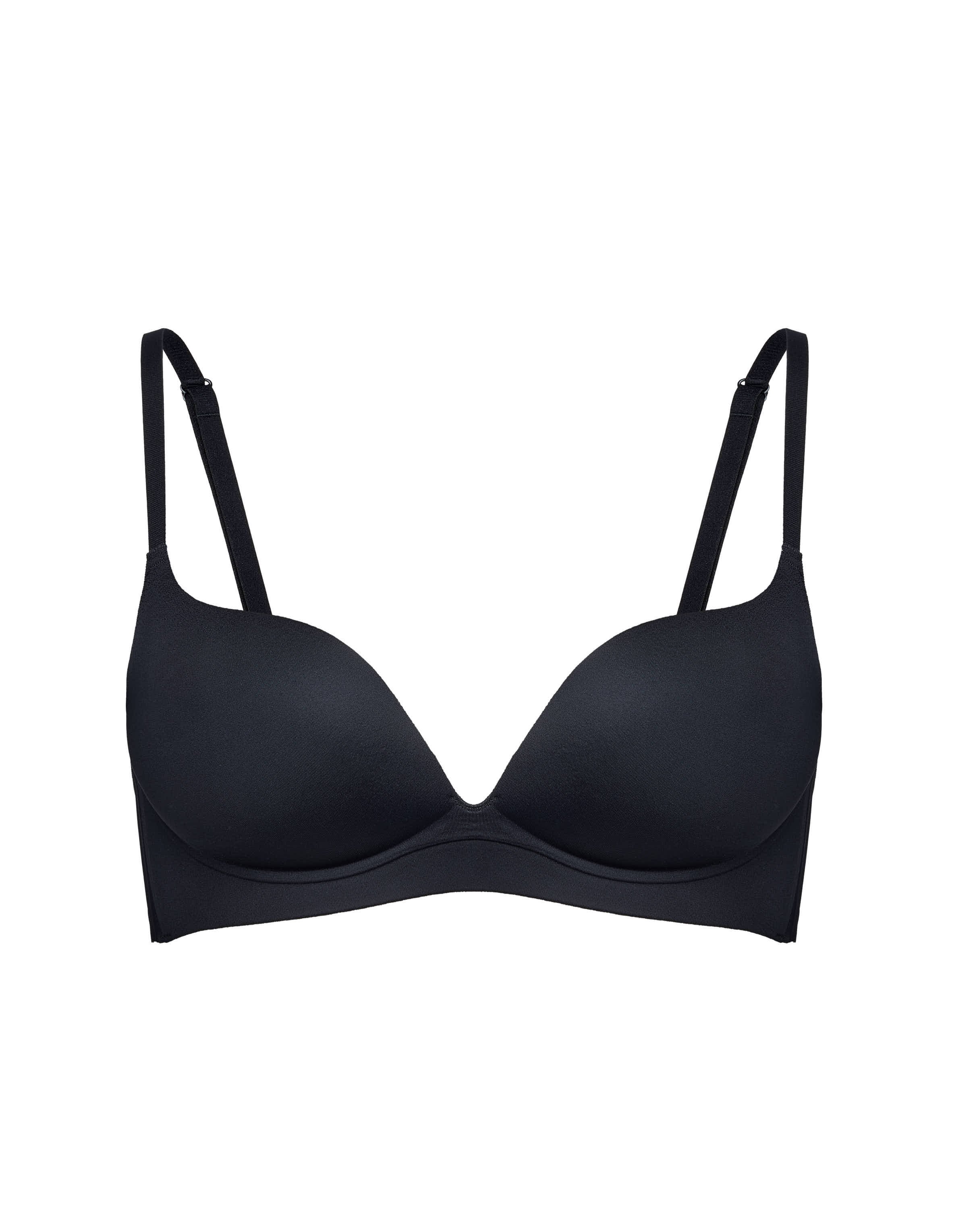 Push-Up Bra SERENE Black Without Underwire