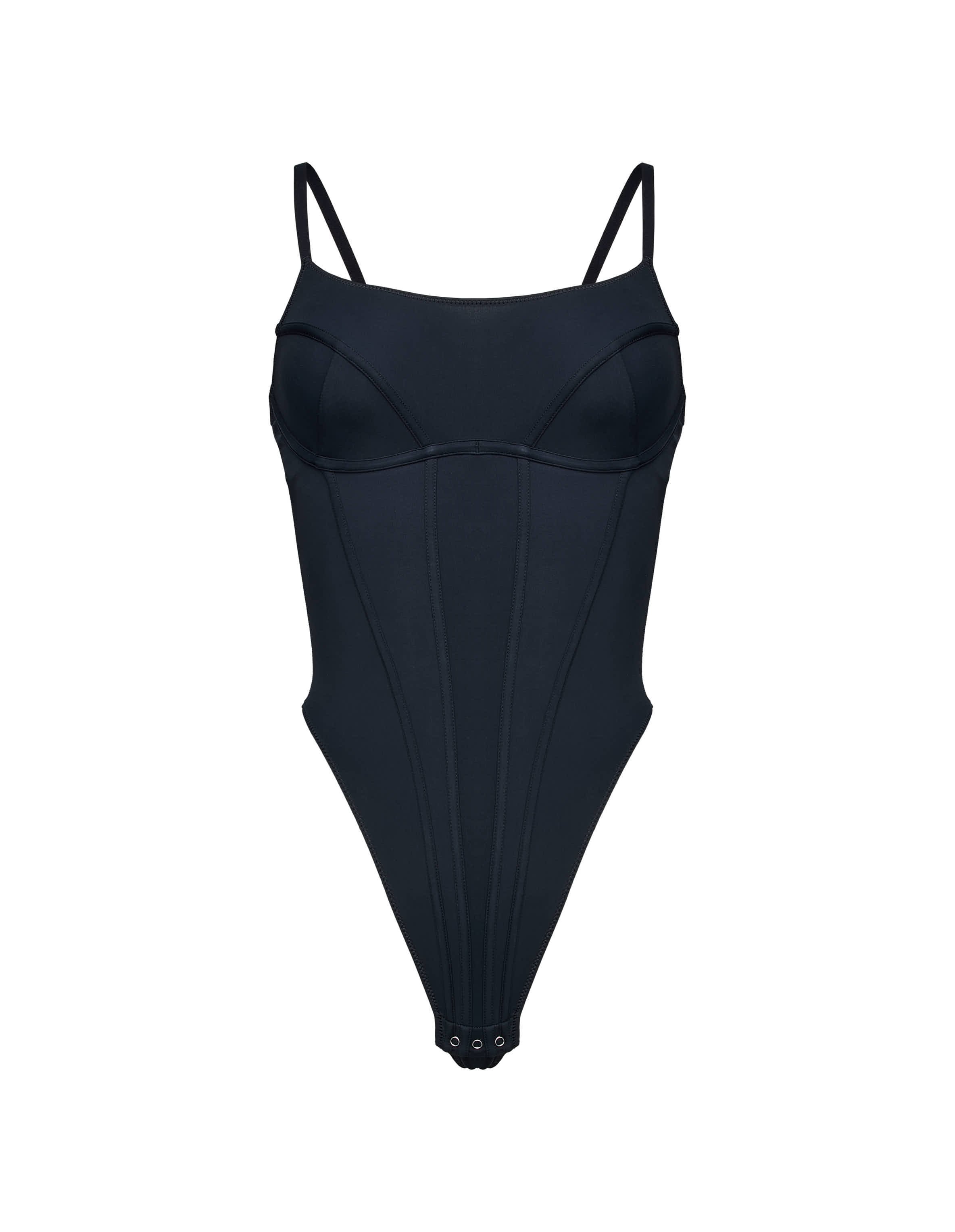 Body SLAY Black with Soft Cups on Underwires - Black