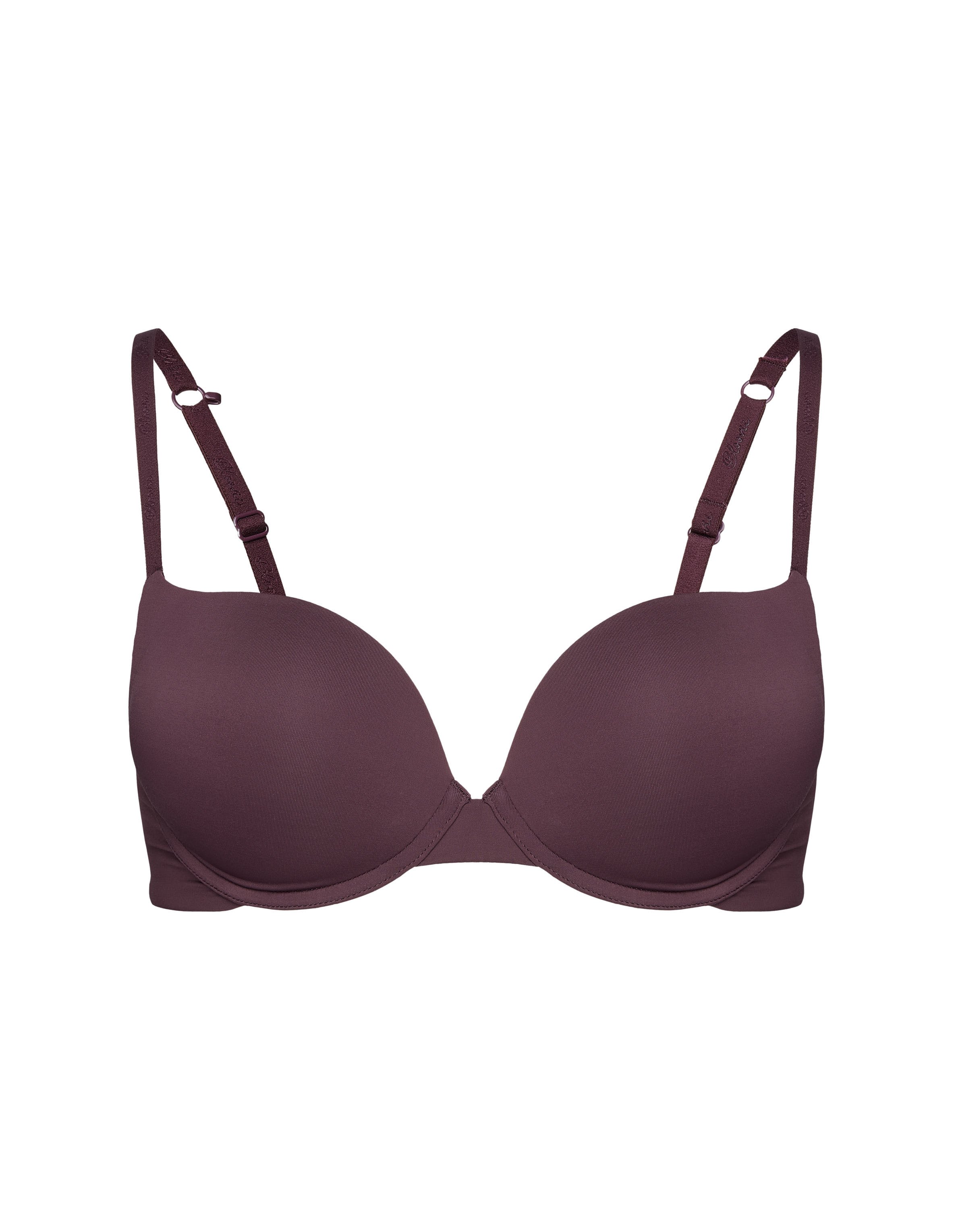 Super Push-Up Bra NUDE Brown with Triple Padding
