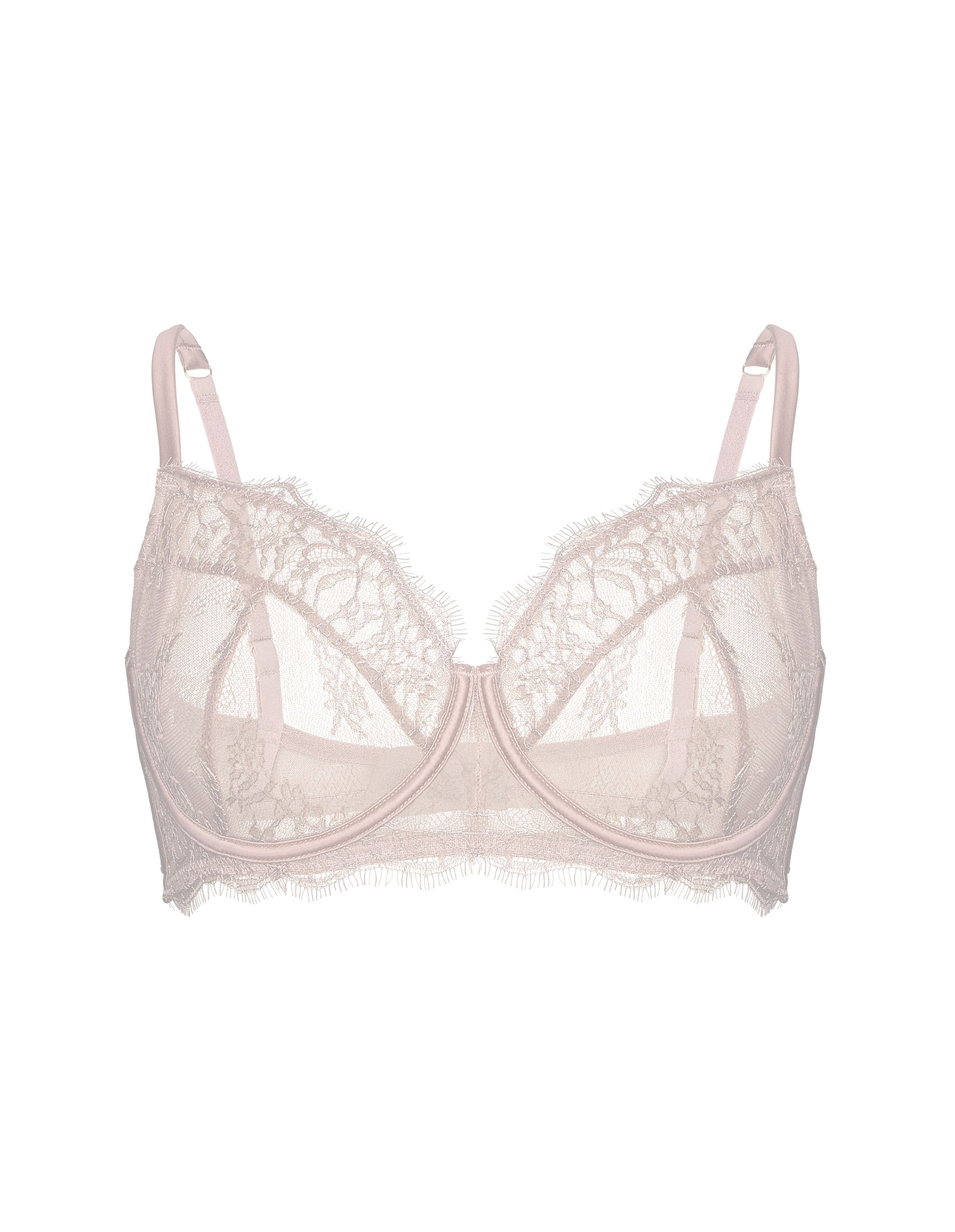 Soft Bra MARTINA Stabilizing Larger Bust - pink