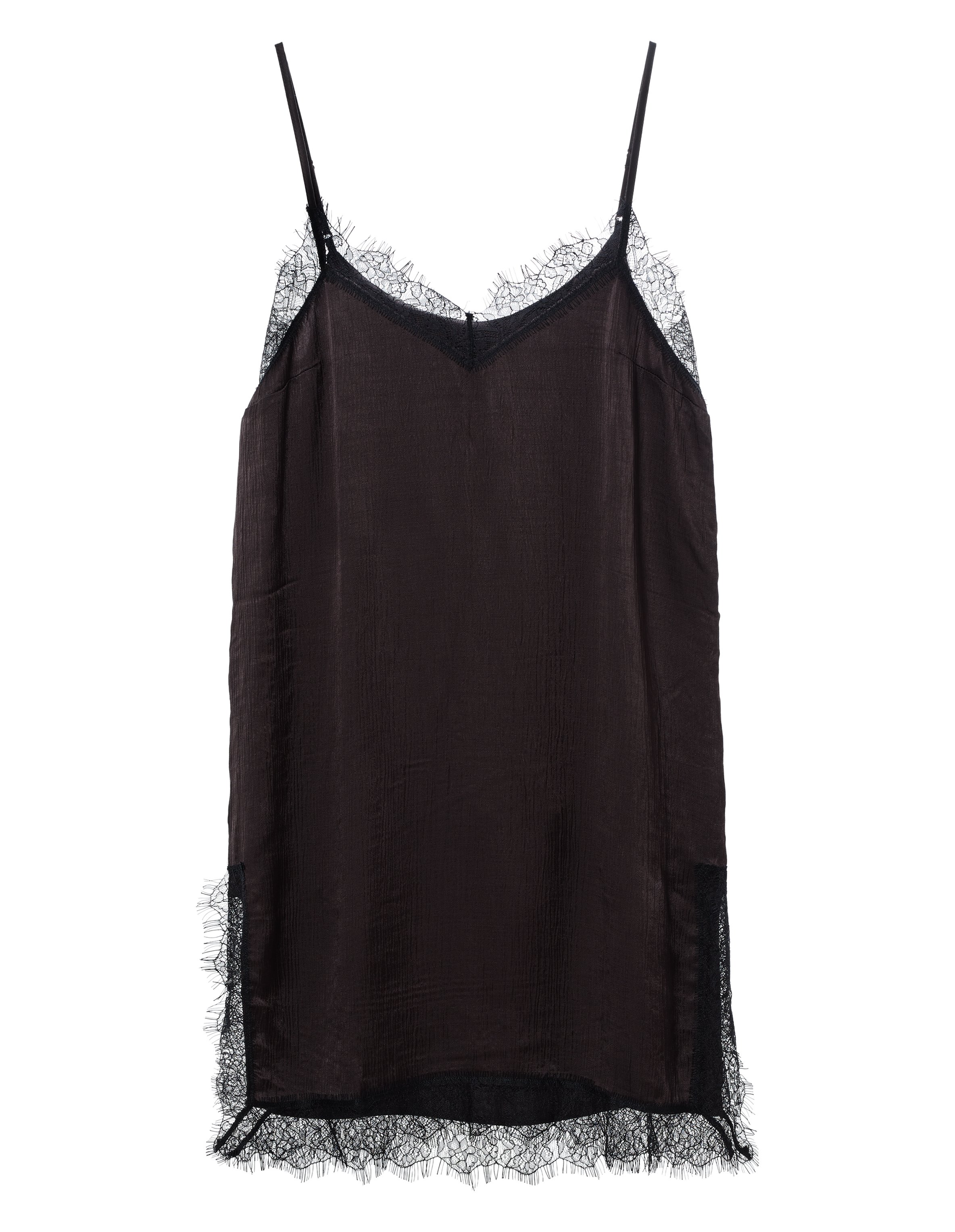Nightgown COCO in Crinkled Satin