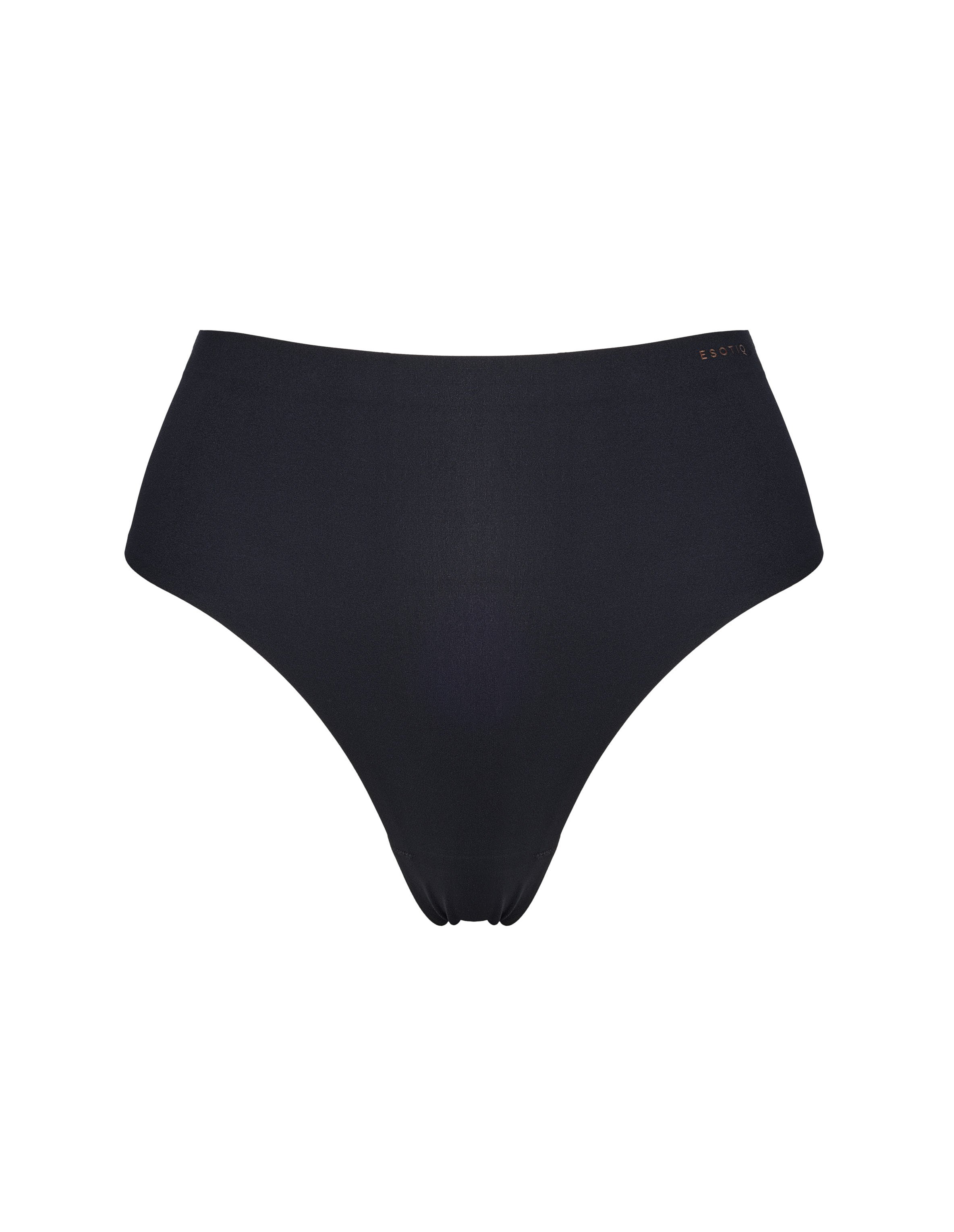 High PAX Thongs with Second Skin Effect - Black