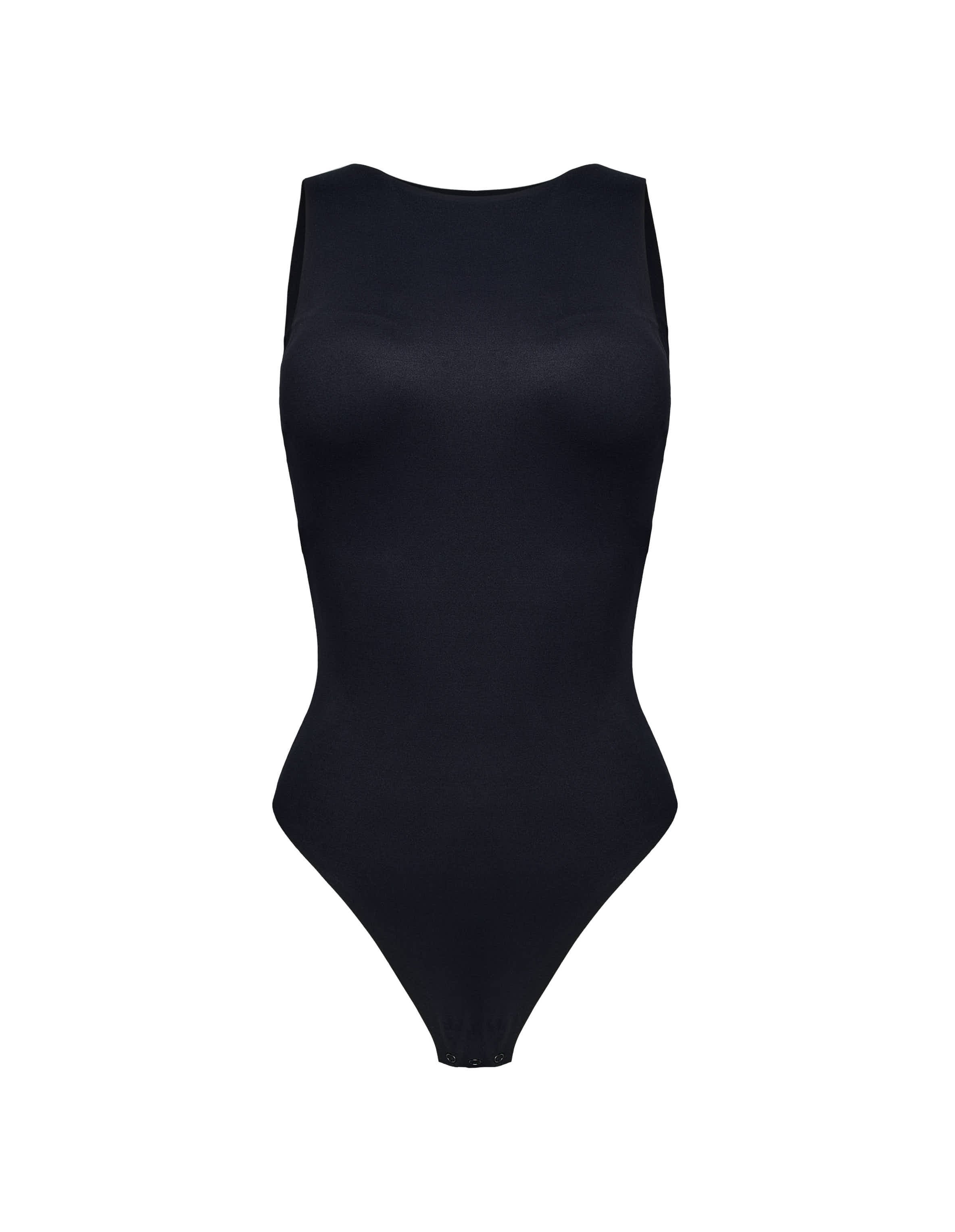 Body CLEARY s Vstaveným Push-Up - Černá