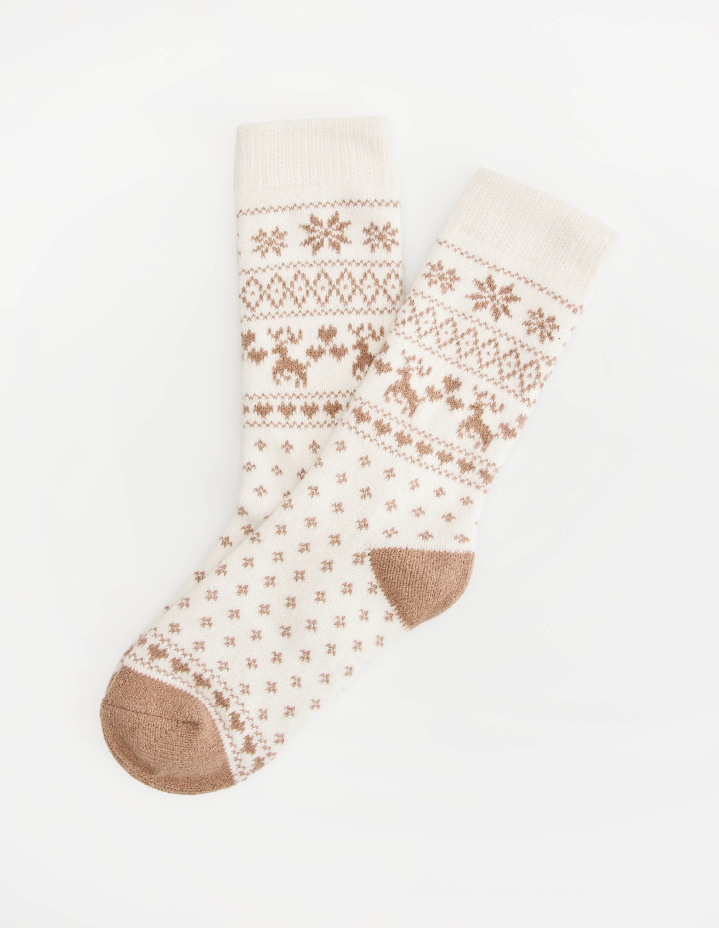 Christmas Socks CHRISTMASY with Reindeer 1