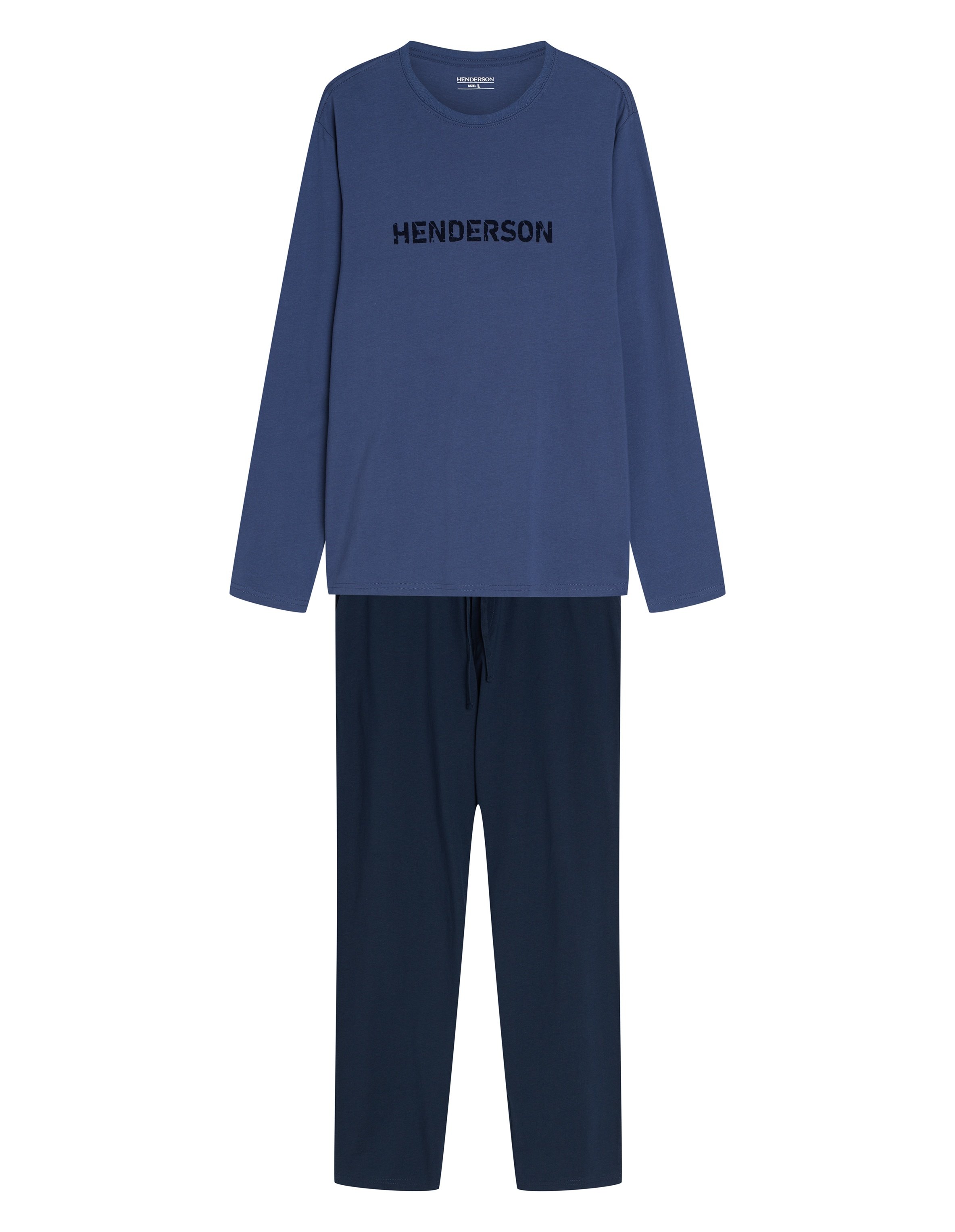 Long Pajamas FLOCK - Blue