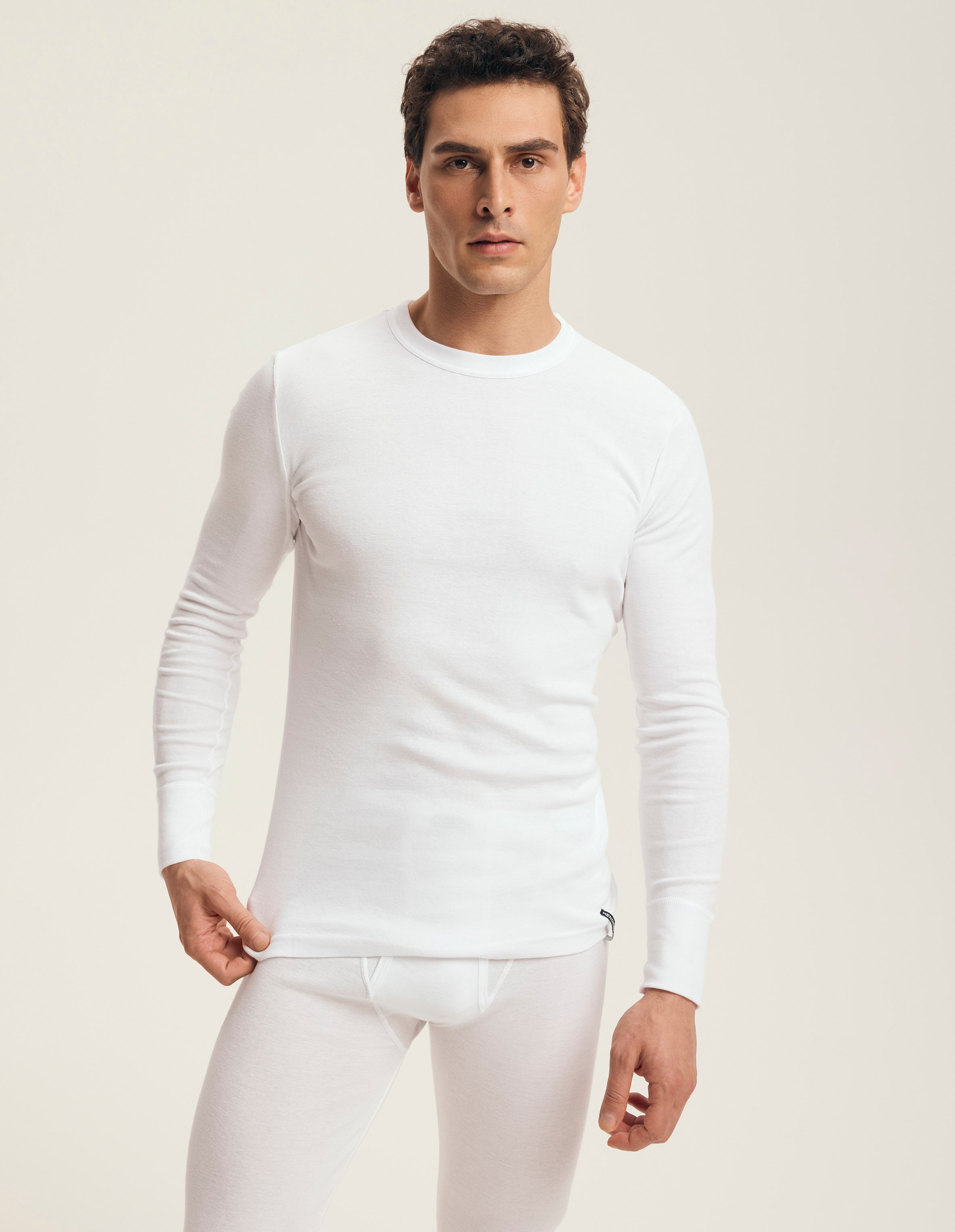 Langarm-T-Shirt aus Baumwolle 1