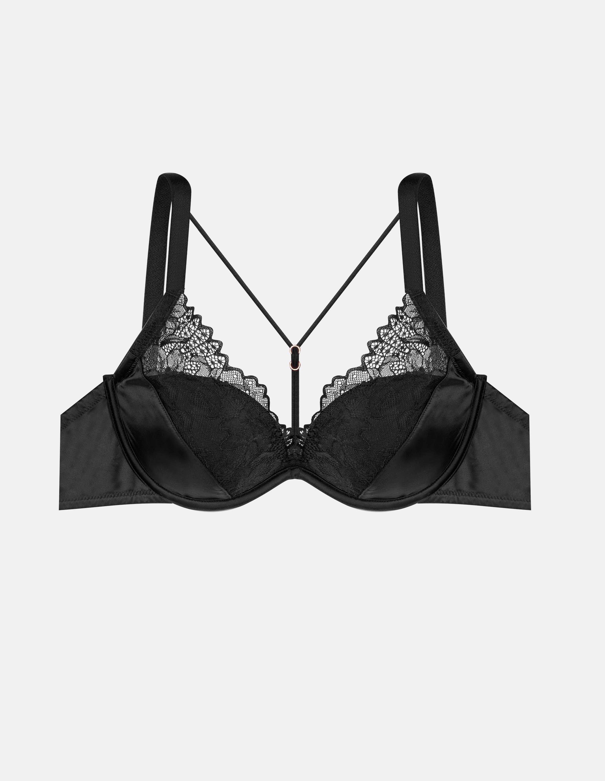 Push-up BH Nauri - Schwarz