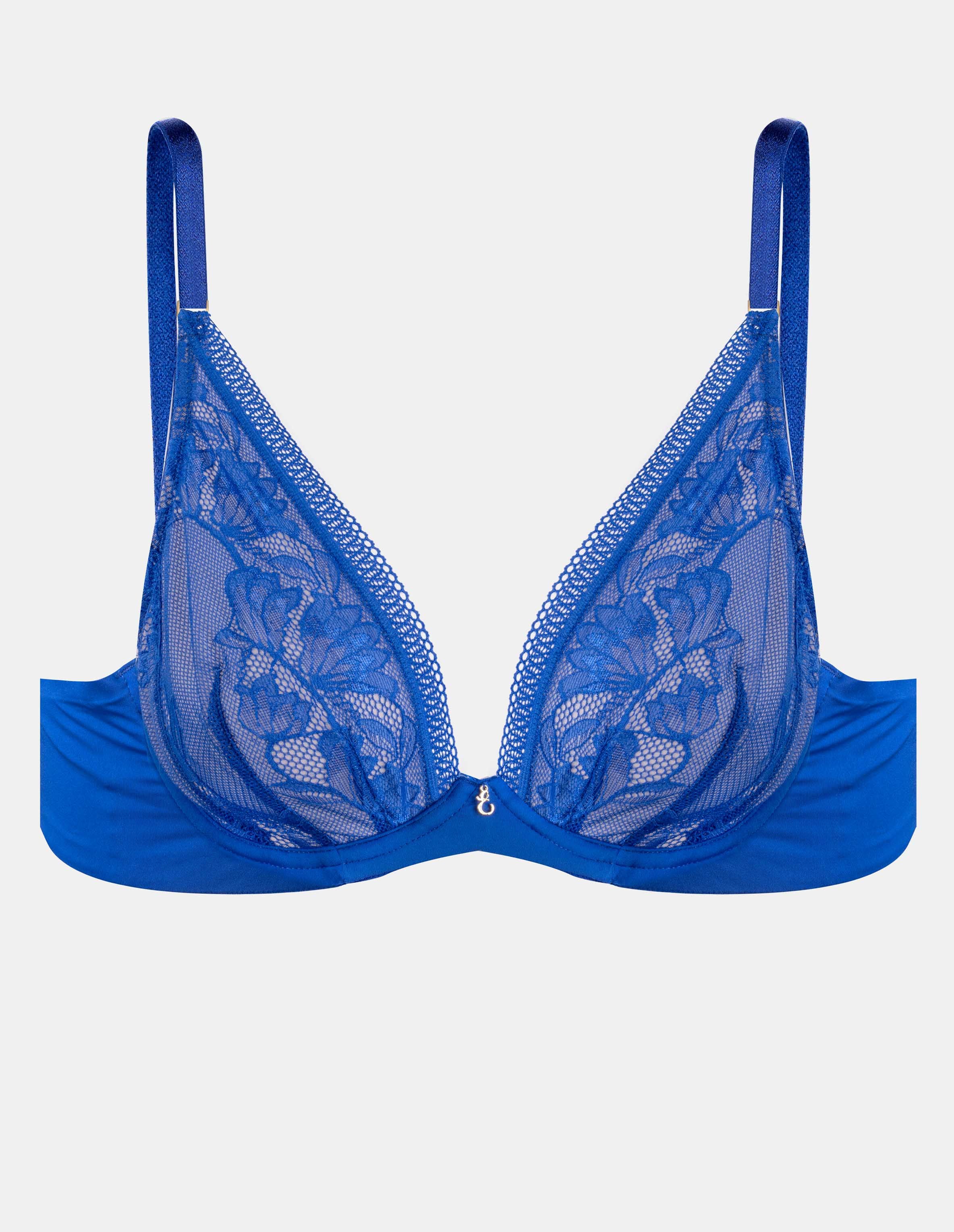 Soft bra Nathalie - Blue
