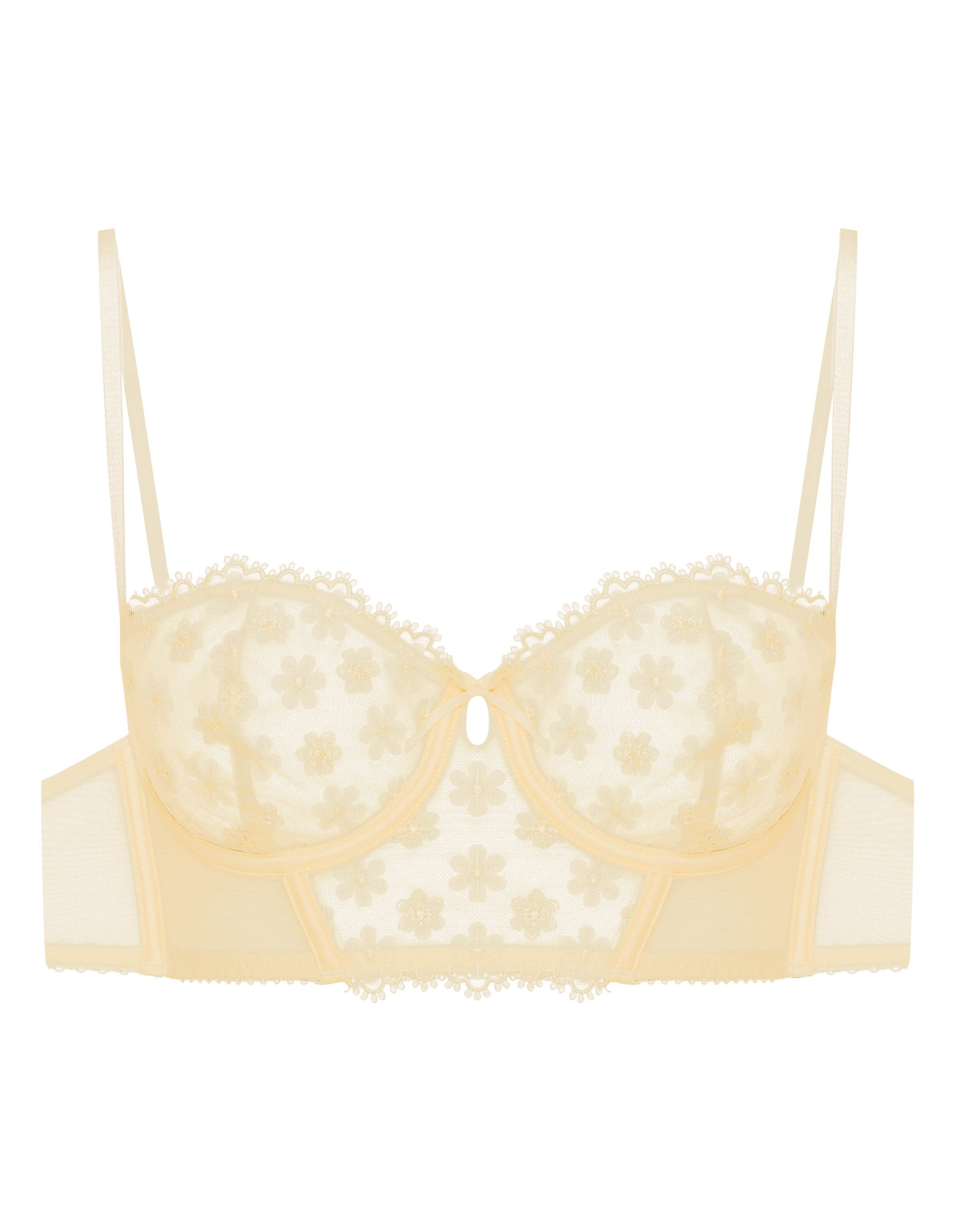 Soft bra Bloomy - Yellow