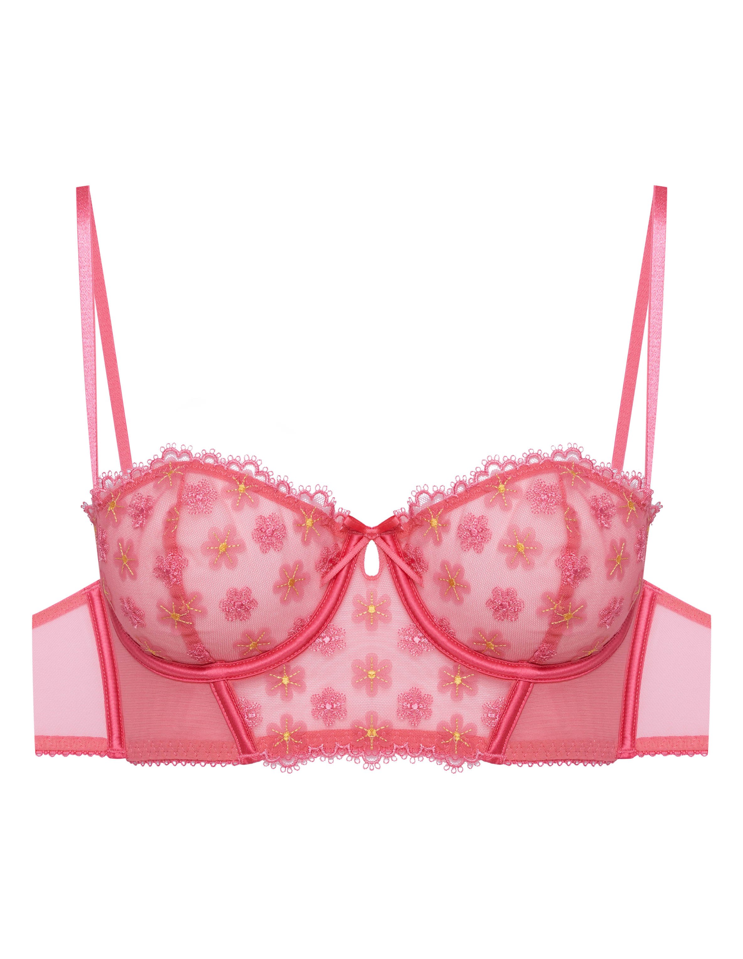Soft bra Bloomy - pink