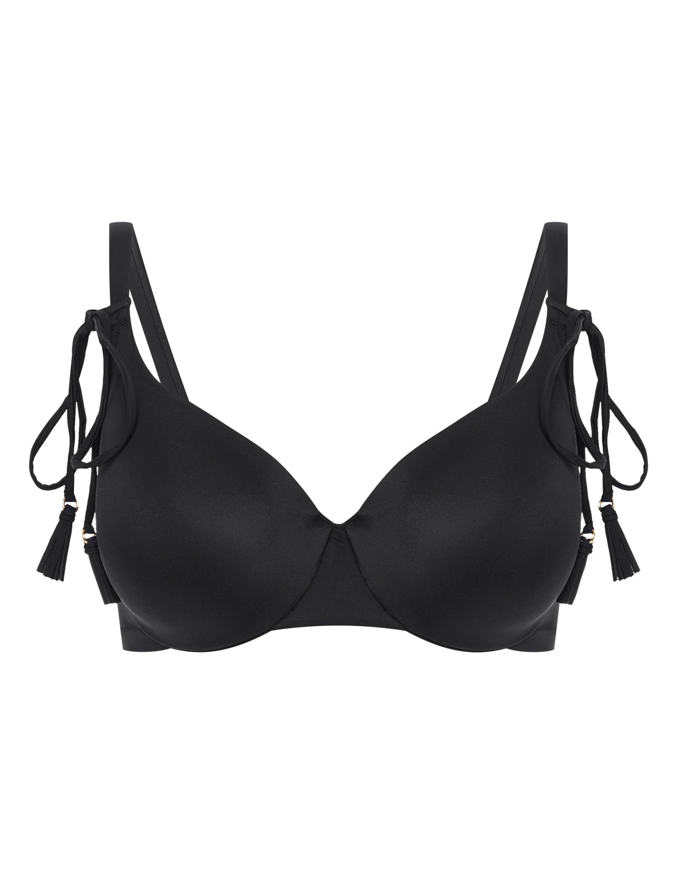 Gepolstertes Bikini-Oberteil Zibraz Eva Minge x Esotiq - Schwarz