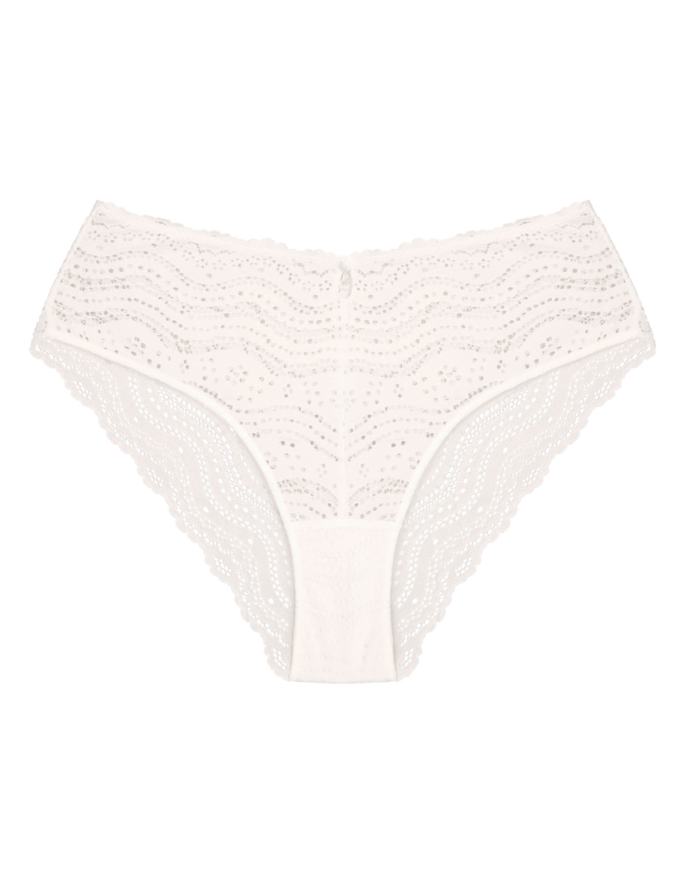 High-waisted panties Bogna - White