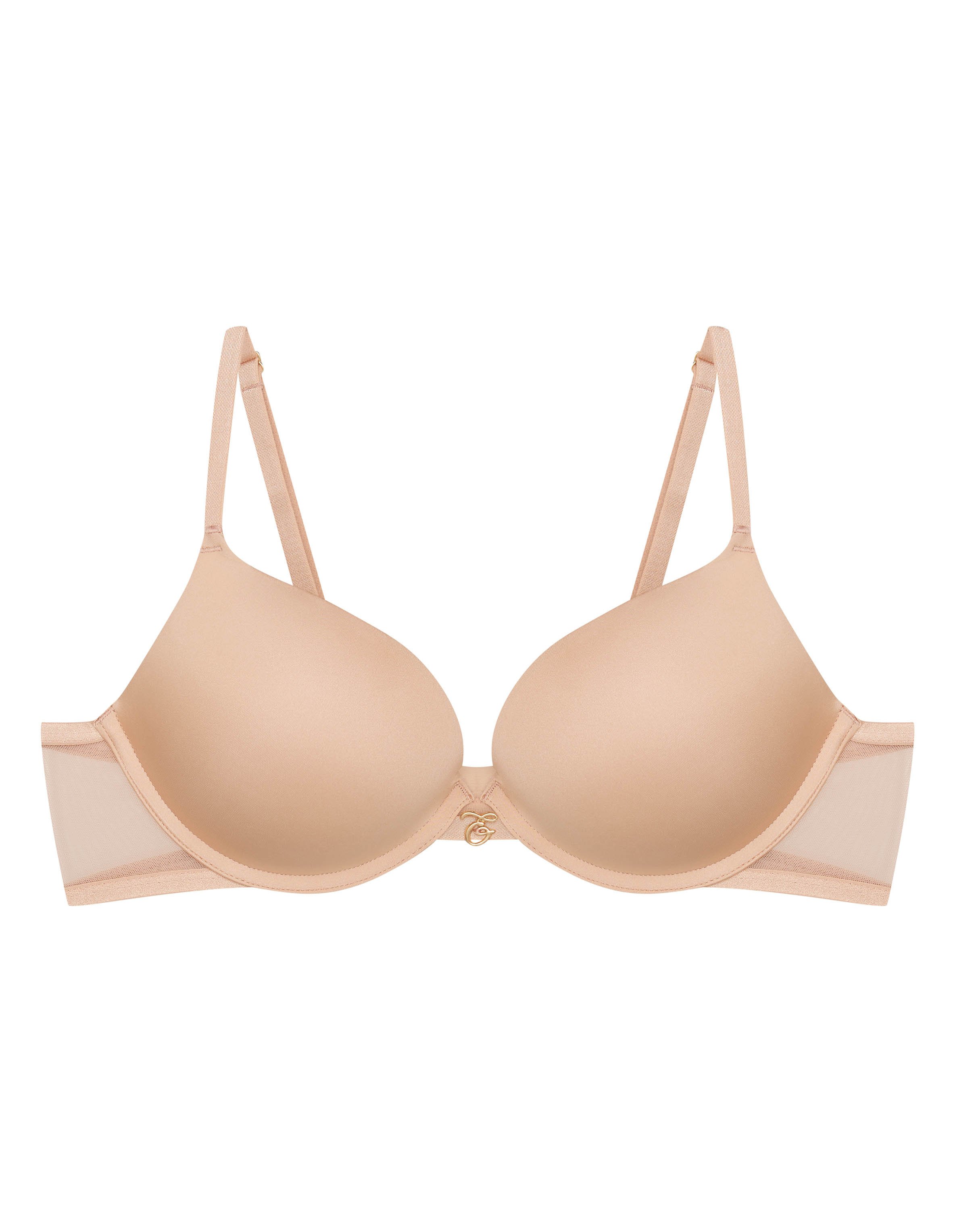 Super push-up bra Nuts - brown