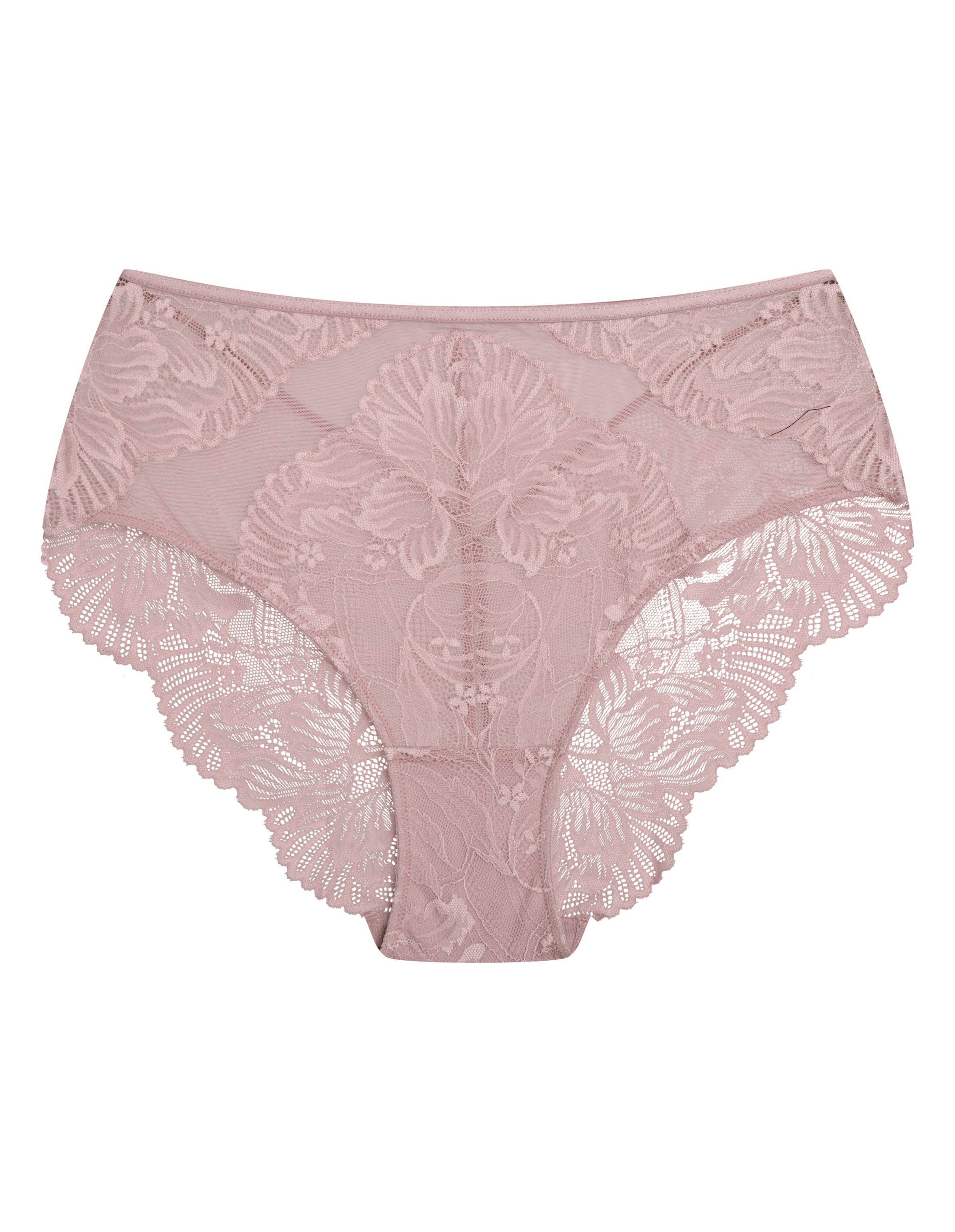 High-waisted panties Blueberry - pink