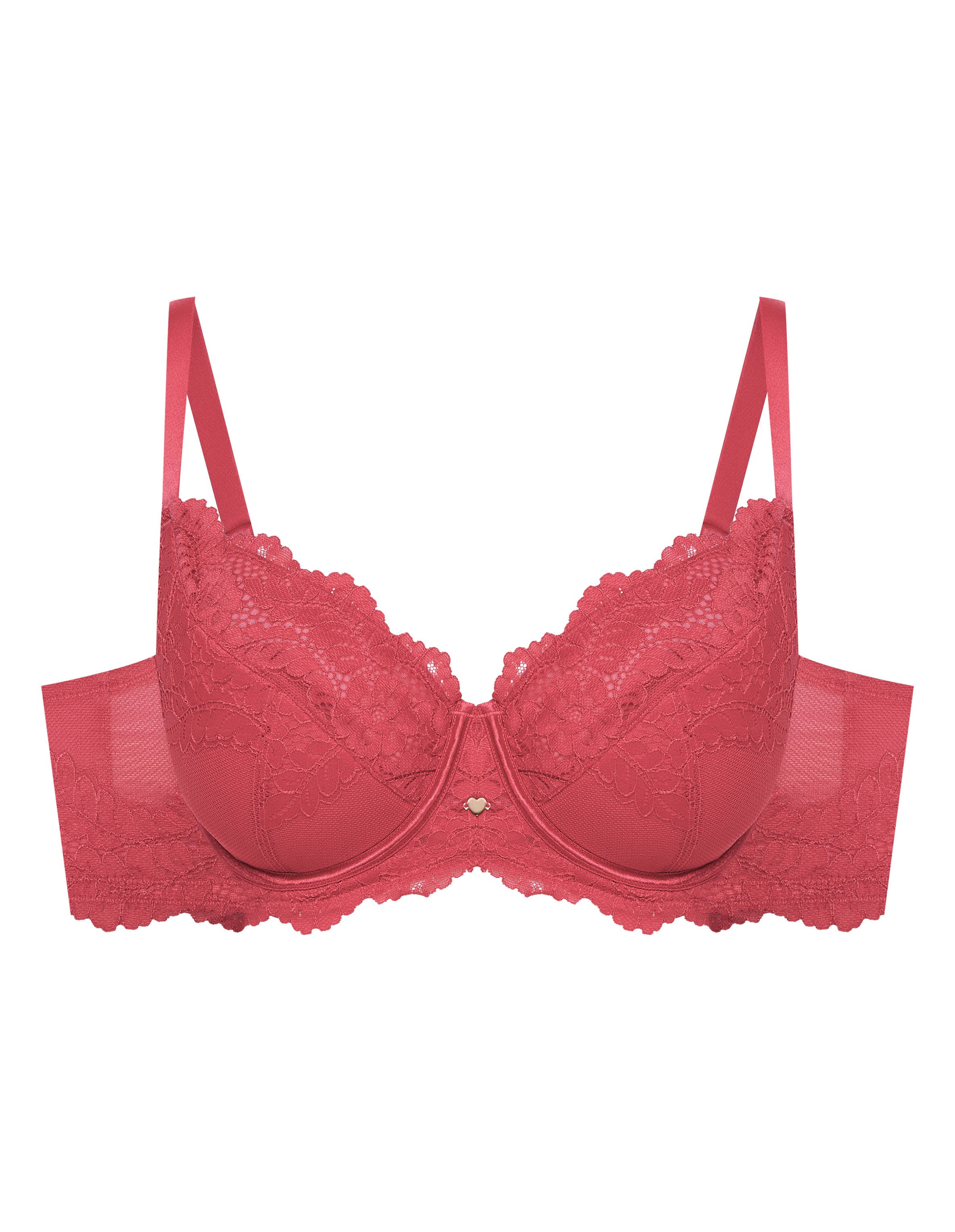 Halb-Gepolsterter BH Sweetheart - Rosa