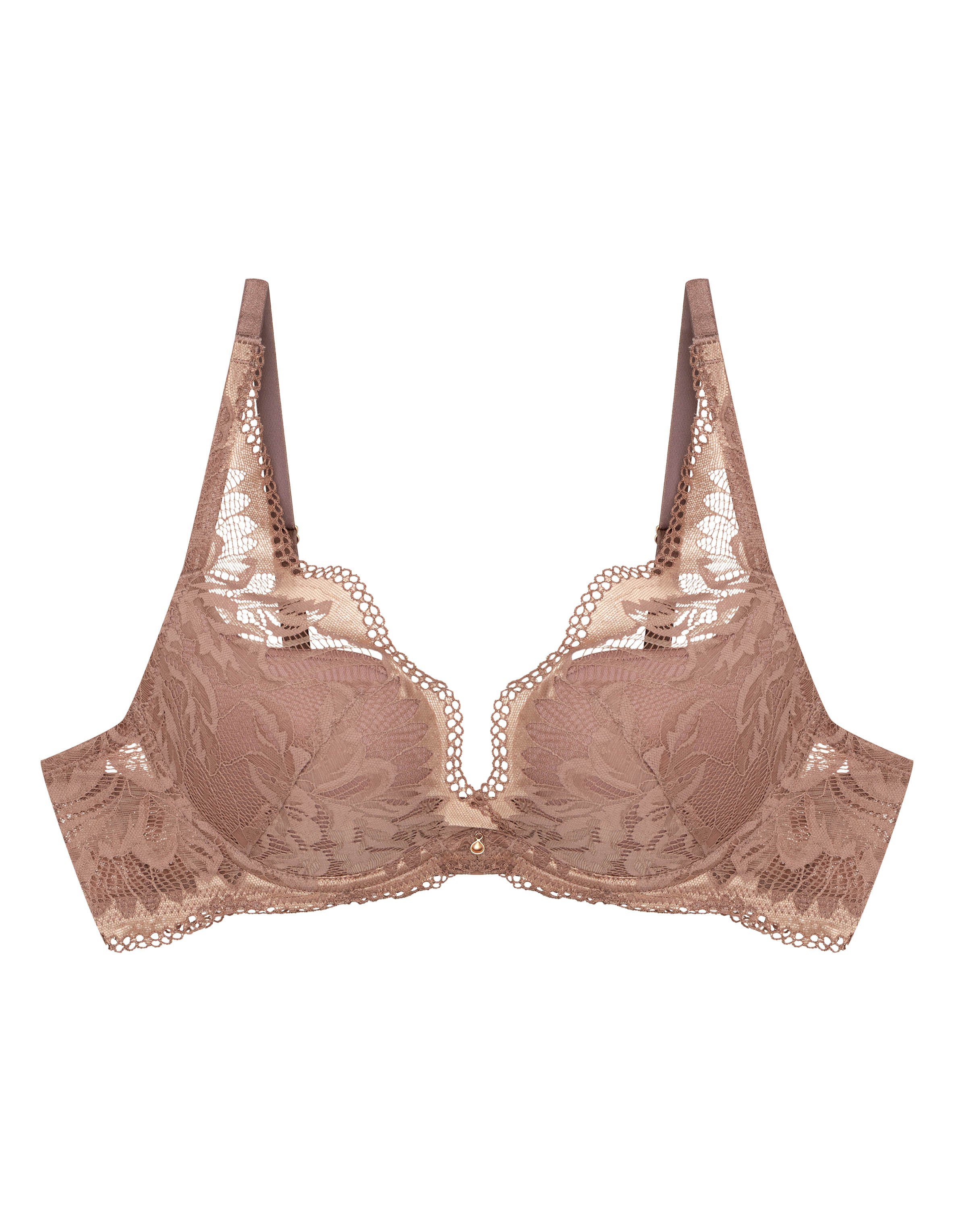 Push-up bra Kavi - brown