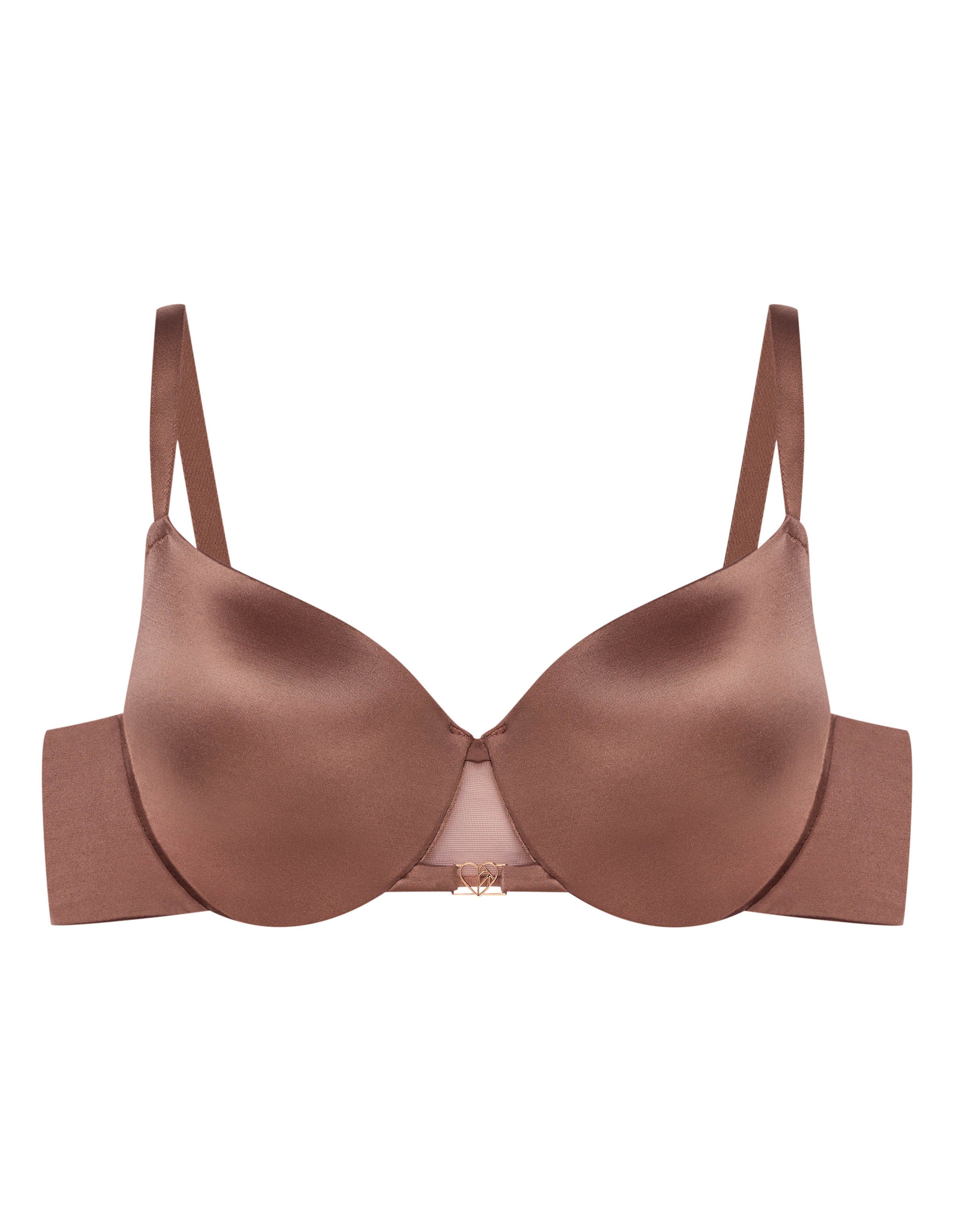 Padded bra Influensa - brown