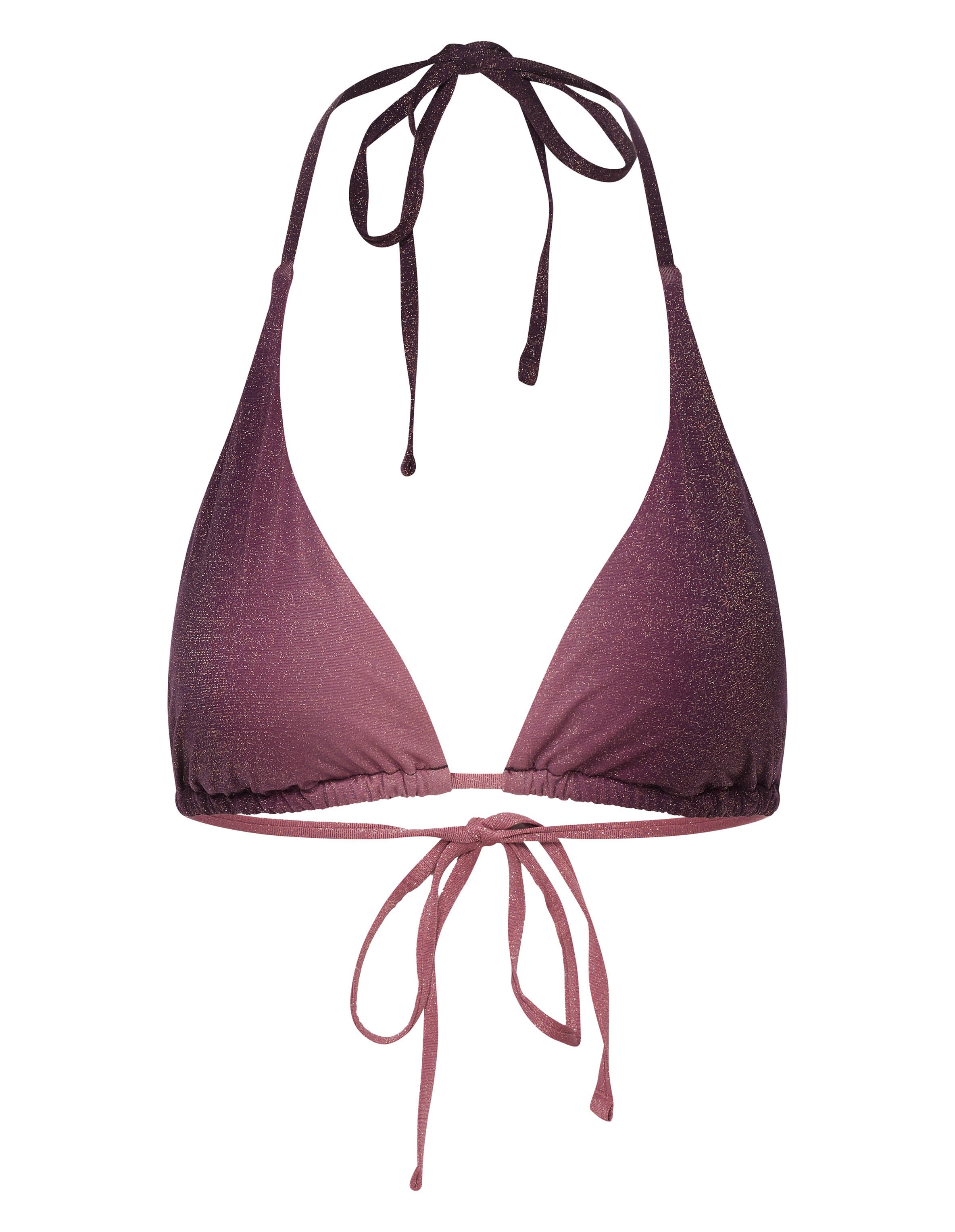 Zenith Triangle Bikini Top - pink