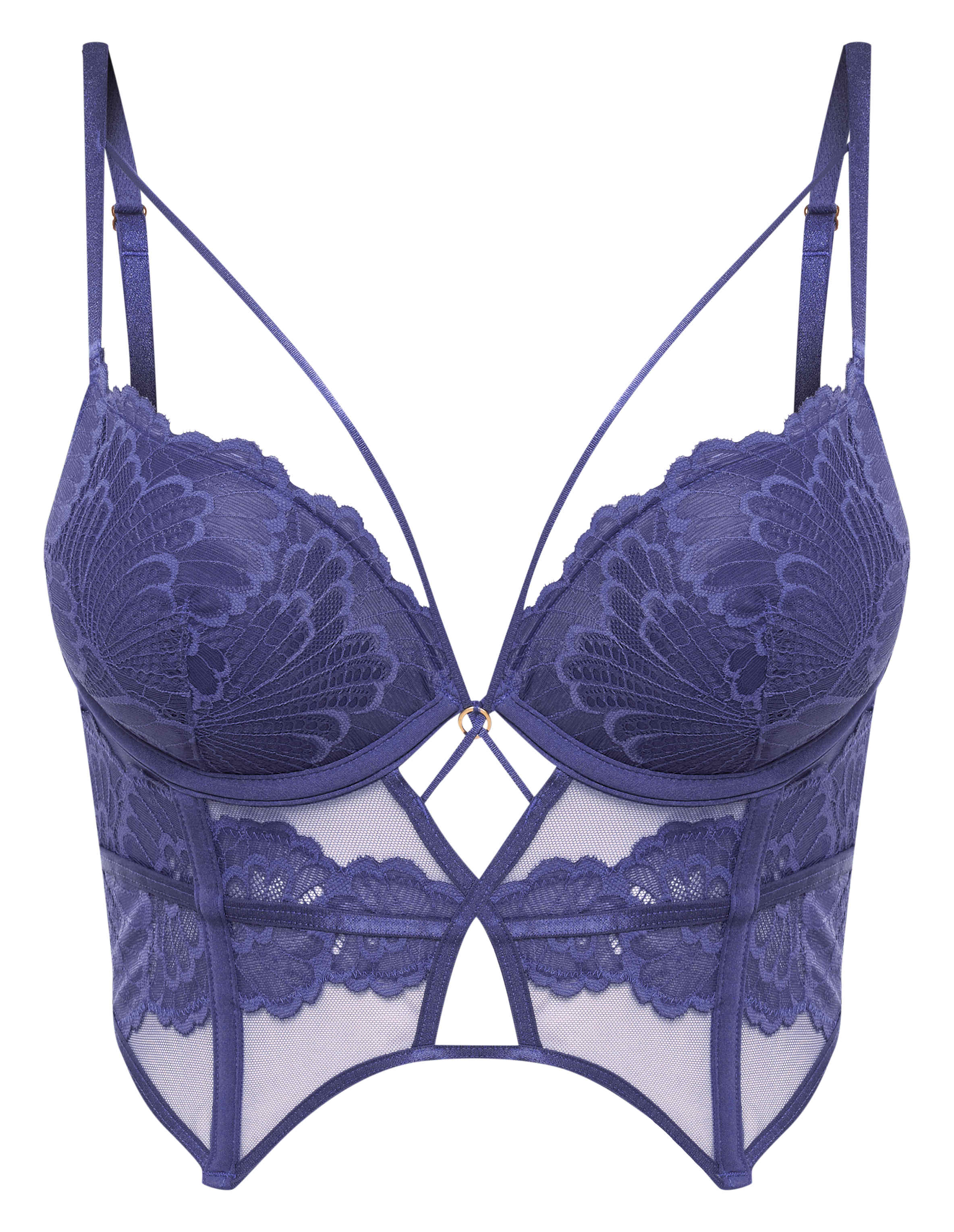 Corset bra Bari - navy