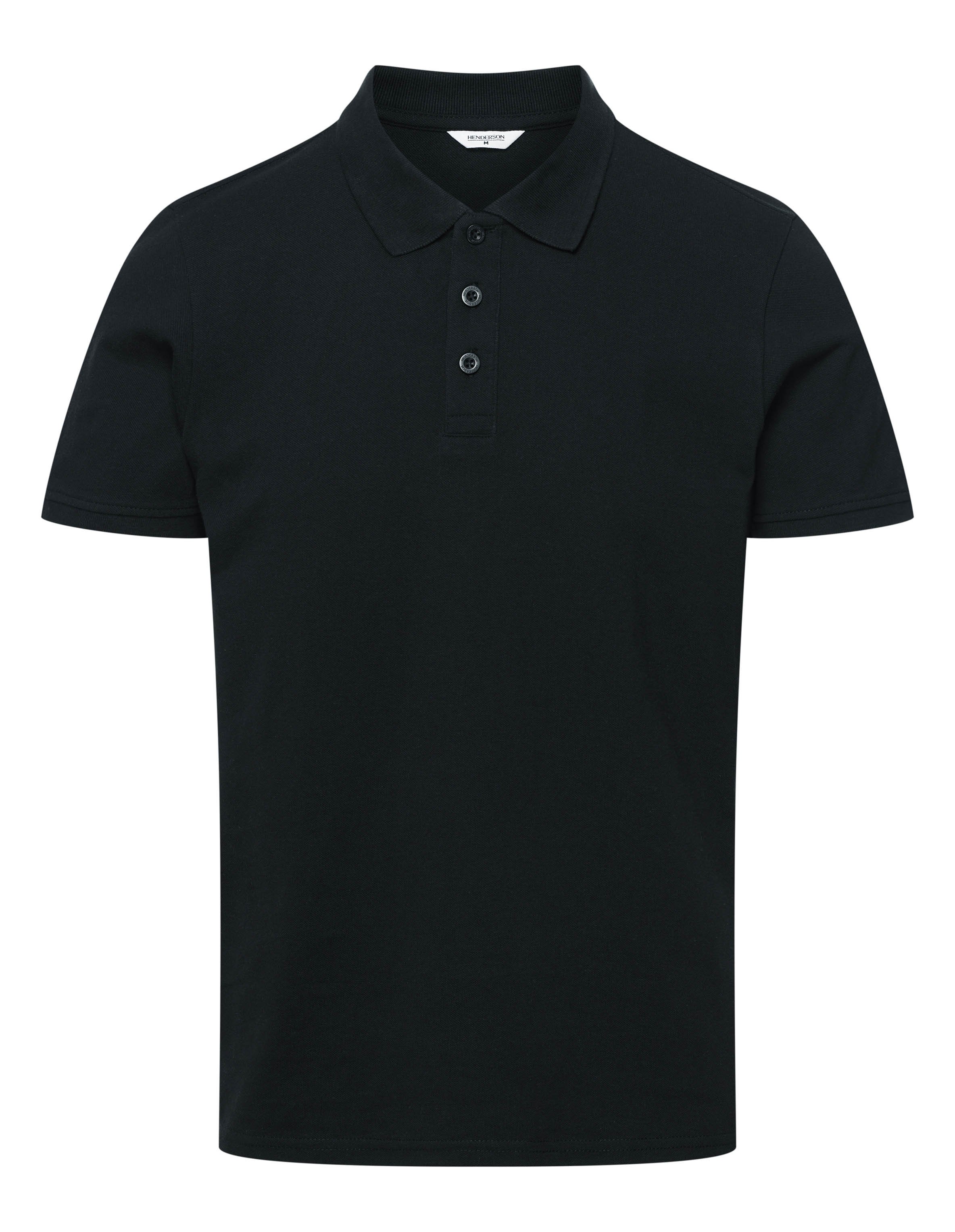 T-shirt polo Mile - Black
